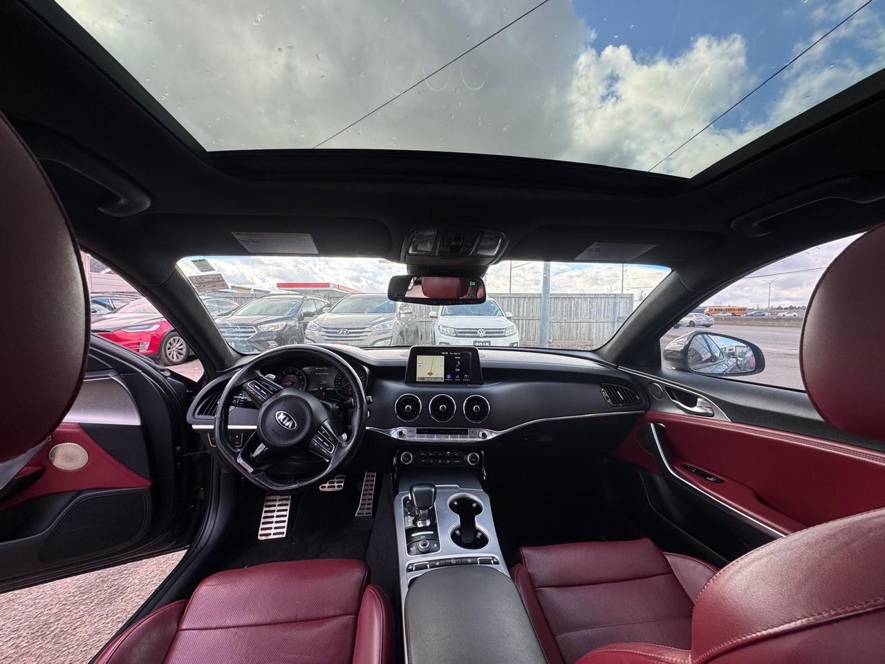 2018 Kia Stinger GT LIMITED, RED LEATHER, LOADED, AWD, CERTIFIED Photo