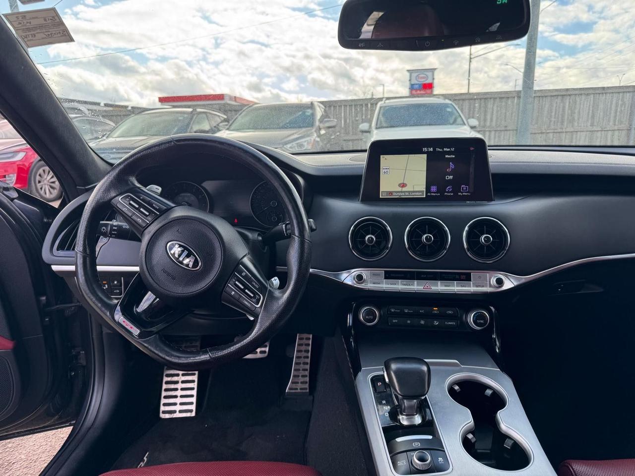 2018 Kia Stinger GT LIMITED, RED LEATHER, LOADED, AWD, CERTIFIED Photo