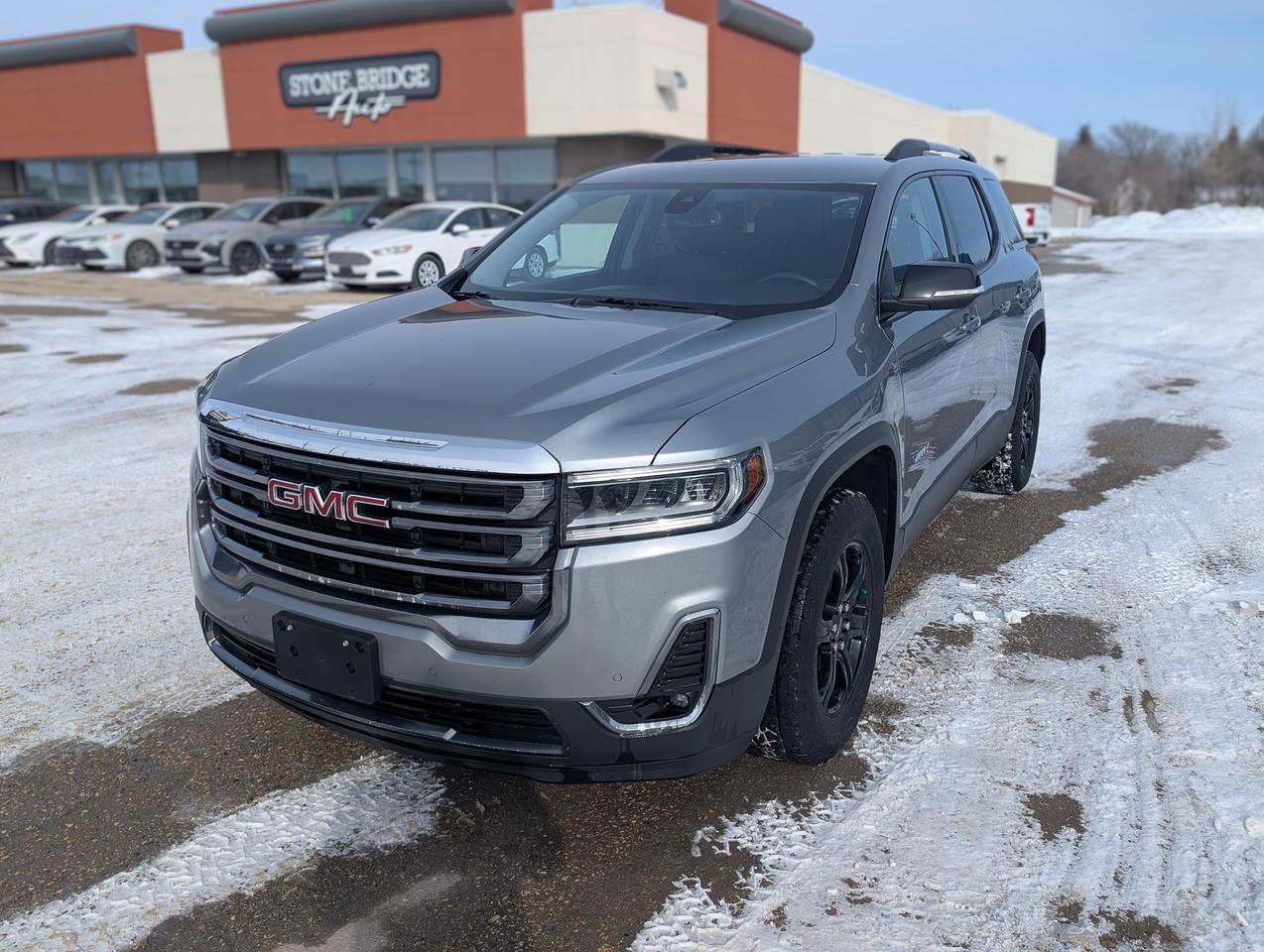 Used 2023 GMC Acadia AT4 | Leather | Apple CarPlay | Blind Spot Monitor for sale in Steinbach, MB