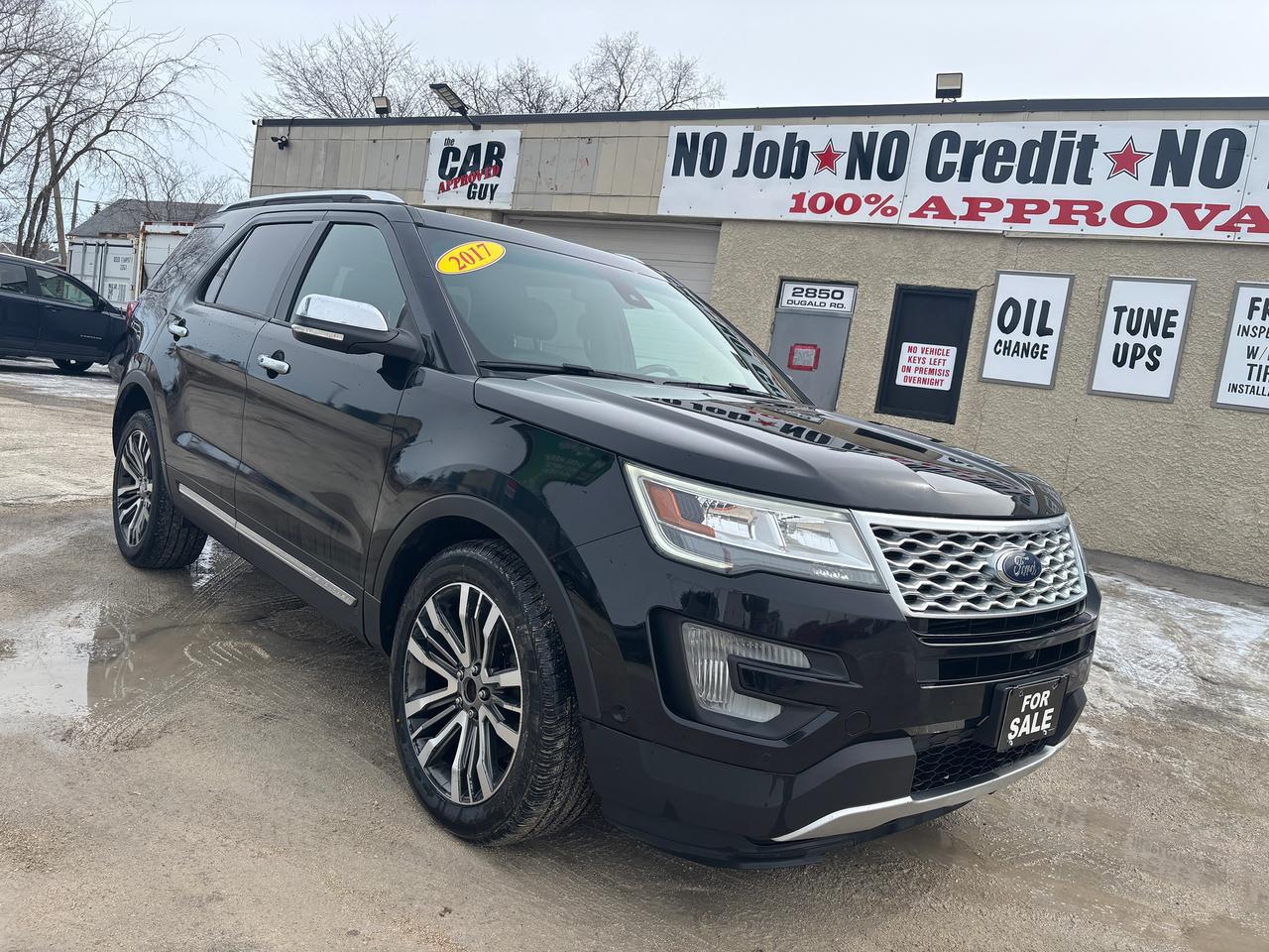 <h2 data-section-id=pjfspr data-start=0 data-end=64>Dealer#4660</h2><h2 data-section-id=pjfspr data-start=0 data-end=64>2017 Ford Explorer Platinum &ndash; Premium SUV with Power & Luxury</h2><p data-start=66 data-end=418>Experience top-tier comfort, advanced technology, and strong performance with this <strong data-start=149 data-end=180>2017 Ford Explorer Platinum</strong>. Designed for drivers who want both <strong data-start=217 data-end=242>luxury and capability</strong>, this full-size SUV is powered by a <strong data-start=279 data-end=297>3.5L V6 engine</strong>, delivering smooth acceleration and confident performance for city driving, highway cruising, and all-season conditions.</p><p data-start=420 data-end=570>With its bold exterior styling and refined Platinum trim, this Explorer stands out with upscale design elements and a commanding presence on the road.</p><h3 data-section-id=mzdsug data-start=572 data-end=600>Performance & Capability</h3><ul data-start=601 data-end=768><li data-section-id=1wcsxoi data-start=601 data-end=623><p data-start=603 data-end=623>3.5L V6 Engine</p></li><li data-section-id=1v9v23f data-start=624 data-end=670><p data-start=626 data-end=670>Smooth & Responsive Automatic Transmission</p></li><li data-section-id=gfkt0u data-start=671 data-end=717><p data-start=673 data-end=717>Confident Handling & All-Season Capability</p></li><li data-section-id=496a3e data-start=718 data-end=768><p data-start=720 data-end=768>Ideal for Family Trips, Towing & Daily Driving</p></li></ul><h3 data-section-id=3l28zl data-start=770 data-end=799>Luxury Interior & Comfort</h3><p data-start=800 data-end=877>Step inside and enjoy a premium cabin designed for comfort and convenience:</p><ul data-start=878 data-end=1090><li data-section-id=1y91k18 data-start=878 data-end=904><p data-start=880 data-end=904><strong data-start=880 data-end=902>Leather Upholstery</strong></p></li><li data-section-id=1p2e6gu data-start=905 data-end=944><p data-start=907 data-end=944><strong data-start=907 data-end=942>Heated & Cooled Front Seats</strong></p></li><li data-section-id=1katg5u data-start=971 data-end=1019><p data-start=973 data-end=1019><strong data-start=973 data-end=1017>Power Adjustable Front Seats with Memory</strong></p></li><li data-section-id=41dbob data-start=1020 data-end=1053><p data-start=1022 data-end=1053><strong data-start=1022 data-end=1051>Dual-Zone Climate Control</strong></p></li><li data-section-id=1rouii data-start=1054 data-end=1090><p data-start=1056 data-end=1090>Spacious <strong data-start=1065 data-end=1088>7-Passenger Seating</strong></p></li></ul><h3 data-section-id=1123qwt data-start=1092 data-end=1120>Technology & Convenience</h3><ul data-start=1121 data-end=1320><li data-section-id=1hjid2f data-start=1121 data-end=1146><p data-start=1123 data-end=1146><strong data-start=1123 data-end=1144>Navigation System</strong></p></li><li data-section-id=18si5nh data-start=1147 data-end=1179><p data-start=1149 data-end=1179><strong>Advanced Infotainment System</strong></p></li><li data-section-id=1p36c8w data-start=1180 data-end=1208><p data-start=1182 data-end=1208><strong data-start=1182 data-end=1206>Premium Audio System</strong></p></li><li data-section-id=1nc3lqy data-start=1209 data-end=1249><p data-start=1211 data-end=1249><strong data-start=1211 data-end=1247>Reverse Camera & Parking Sensors</strong></p></li><li data-section-id=15cqjtd data-start=1250 data-end=1297><p data-start=1252 data-end=1297><strong data-start=1252 data-end=1295>Keyless Entry/Push Start</strong></p></li><li data-section-id=128ieif data-start=1298 data-end=1320><p data-start=1300 data-end=1320><strong data-start=1300 data-end=1318>Power Liftgate</strong></p></li></ul><h3 data-section-id=140s63o data-start=1322 data-end=1352>Safety & Driver Assistance</h3><ul data-start=1353 data-end=1495><li data-section-id=18xmm35 data-start=1353 data-end=1378><p data-start=1355 data-end=1378>Blind Spot Monitoring</p></li><li data-section-id=1ubwupt data-start=1379 data-end=1405><p data-start=1381 data-end=1405>Traction Control & ABS</p></li><li data-section-id=1ufjp0v data-start=1406 data-end=1434><p data-start=1408 data-end=1434>Stability Control System</p></li><li data-section-id=z97cad data-start=1435 data-end=1455><p data-start=1437 data-end=1455>Multiple Airbags</p></li><li data-section-id=42opft data-start=1456 data-end=1495><p data-start=1458 data-end=1495>Advanced Driver Assistance Features</p></li></ul><p data-start=1497 data-end=1705>The <strong data-start=1501 data-end=1532>2017 Ford Explorer Platinum</strong> offers the perfect balance of <strong data-start=1563 data-end=1597>luxury, space, and performance</strong>, making it an excellent choice for families or anyone looking for a fully loaded SUV with premium features.</p><hr data-start=1707 data-end=1710><p data-start=1712 data-end=1769>📍 <strong data-start=1715 data-end=1735>The Car Guy Inc.</strong><br data-start=1735 data-end=1738>&nbsp; &nbsp; &nbsp; 2850 Dugald Rd<br data-start=1752 data-end=1755>&nbsp; &nbsp; &nbsp; Winnipeg, MB</p><p data-start=1771 data-end=1816>📞 Call us at <strong data-start=1774 data-end=1790>204-881-5932</strong></p><p data-start=1818 data-end=1922 data-is-last-node= data-is-only-node=>Visit us today to see this <strong data-start=1845 data-end=1879>fully loaded Explorer Platinum</strong> in person and take it for a test drive!</p>