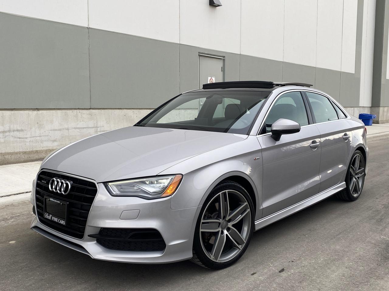 2016 Audi A3 2.0T QUATTRO-S LINE SPORT-NAV-PANO ROOF-1 OWNER Photo2