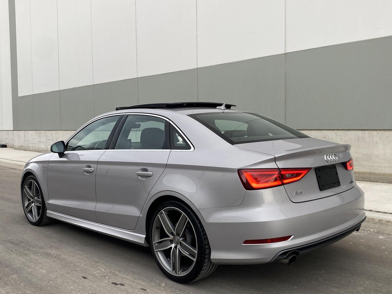 2016 Audi A3 2.0T QUATTRO-S LINE SPORT-NAV-PANO ROOF-1 OWNER Photo4