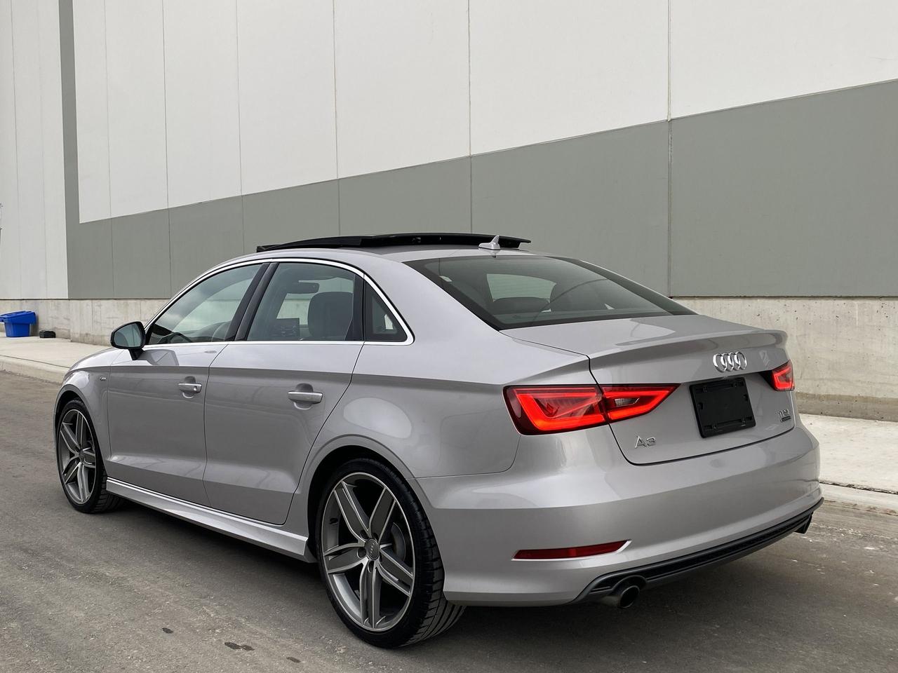 2016 Audi A3 2.0T QUATTRO-S LINE SPORT-NAV-PANO ROOF-1 OWNER Photo