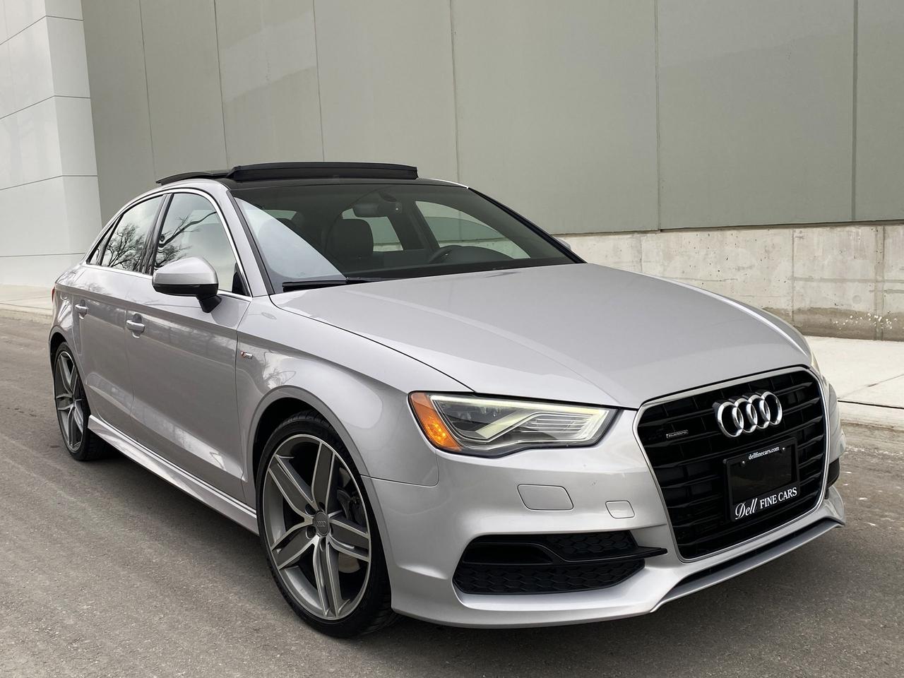 2016 Audi A3 2.0T QUATTRO-S LINE SPORT-NAV-PANO ROOF-1 OWNER Photo