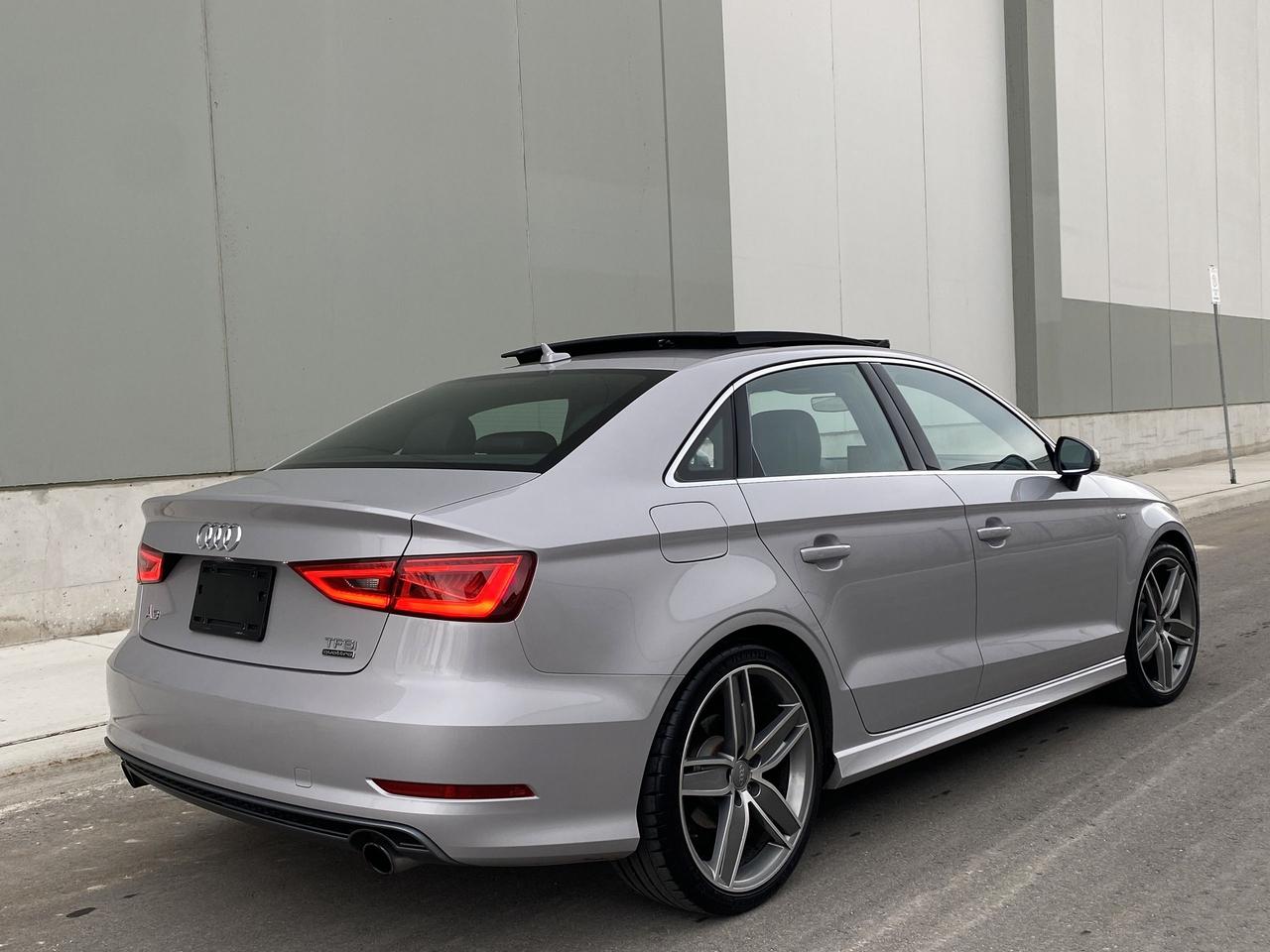 2016 Audi A3 2.0T QUATTRO-S LINE SPORT-NAV-PANO ROOF-1 OWNER Photo