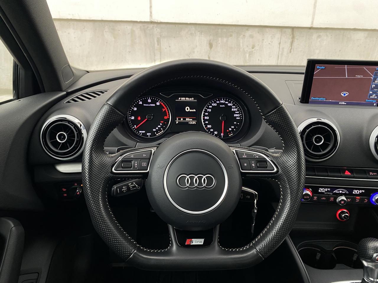 2016 Audi A3 2.0T QUATTRO-S LINE SPORT-NAV-PANO ROOF-1 OWNER Photo