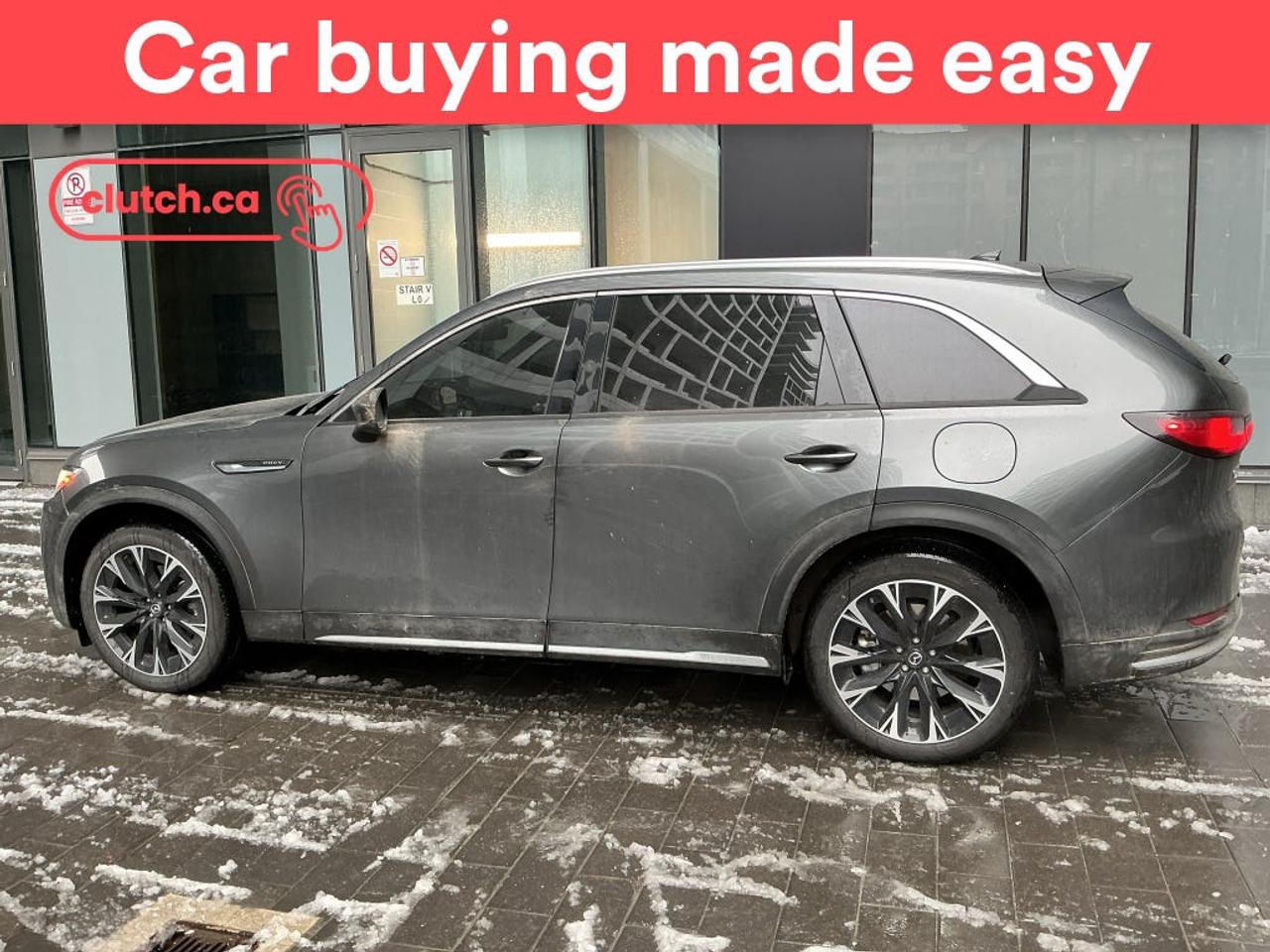 Brake Assist, Power Tailgate/Hatch, Auto Dimming Rearview Mirror and more!<br> <br>Clutch is the largest online used car retailer in Canada, delivering a seamless, hassle-free car-buying experience to drivers everywhere. Shop thousands of used cars online, get the right one delivered to your door, and enjoy peace of mind with our 10-Day Money-Back Guarantee. How sweet is that? To learn more, visit clutch.ca.<br> <br>The top features for this car include:<br> <br>Auto Stop/Start<br>Brake Assist<br>Power Tailgate/Hatch<br>Auto Dimming Rearview Mirror<br>Front Heated Seats<br>Ventilated Front Seats<br>Rear Heated Seats<br>Driver Seat Memory System<br>Climate Control<br>Dual Zone Front Climate Control<br>Rear Climate Control<br>Rear Climate Vents<br>Premium Sound System<br>Touchscreen Display<br>GPS Navigation<br>Cruise Control<br>Adaptive Cruise Control<br>Integrated Garage Door Opener<br>12V Outlet<br>Hands Free Device Connectivity<br>Apple CarPlay<br>Android Auto<br>Wireless Charging<br>USB Input<br>Keyless Entry<br>Passive Keyless Entry<br>Push Button Start<br>Heads Up Display<br>Front View Camera<br>Power Folding Exterior Mirrors<br>Lane Departure Warning<br>Blindspot Sensors<br>Forward Collision Mitigation<br>Rear Collision Warning<br>Rear Collision Mitigation<br>Pedestrian Detection<br>Driver Attention Alert<br>Heated Steering Wheel<br>Rain Sensing Wipers<br>Panoramic Sunroof<br>Hill Assistance<br>Automatic High Beams<br>Rear View Camera<br>Parking Sensors<br>Rear Parking Sensors<br>Power Driver Seat<br>Power Passenger Seat<br>360 Camera<br>Ambient Lighting<br>App Remote Start<br> <br>Seamless home delivery - Delivery to your door in a matter of days. Available on select packages.<br> <br>Try it out for 10 days - If you do not like it, we will take it back. <br> <br>Quality assured - All cars go through our rigorous 210-point inspection and reconditioning process.<br> <br>Peace of mind - Warranty and protection plans available.<br> <br>Haggle-free - No haggling or hard sells.<br> <br>100% Transparency - Full inspection reports on every car, including high-res photography and a free Carfax report.<br> <br>Listed price is for cash purchase only and does not include taxes, Shipping Fees (if applicable), Delivery Fees (if applicable), government licensing fees.<br> <br>Stock # 92601