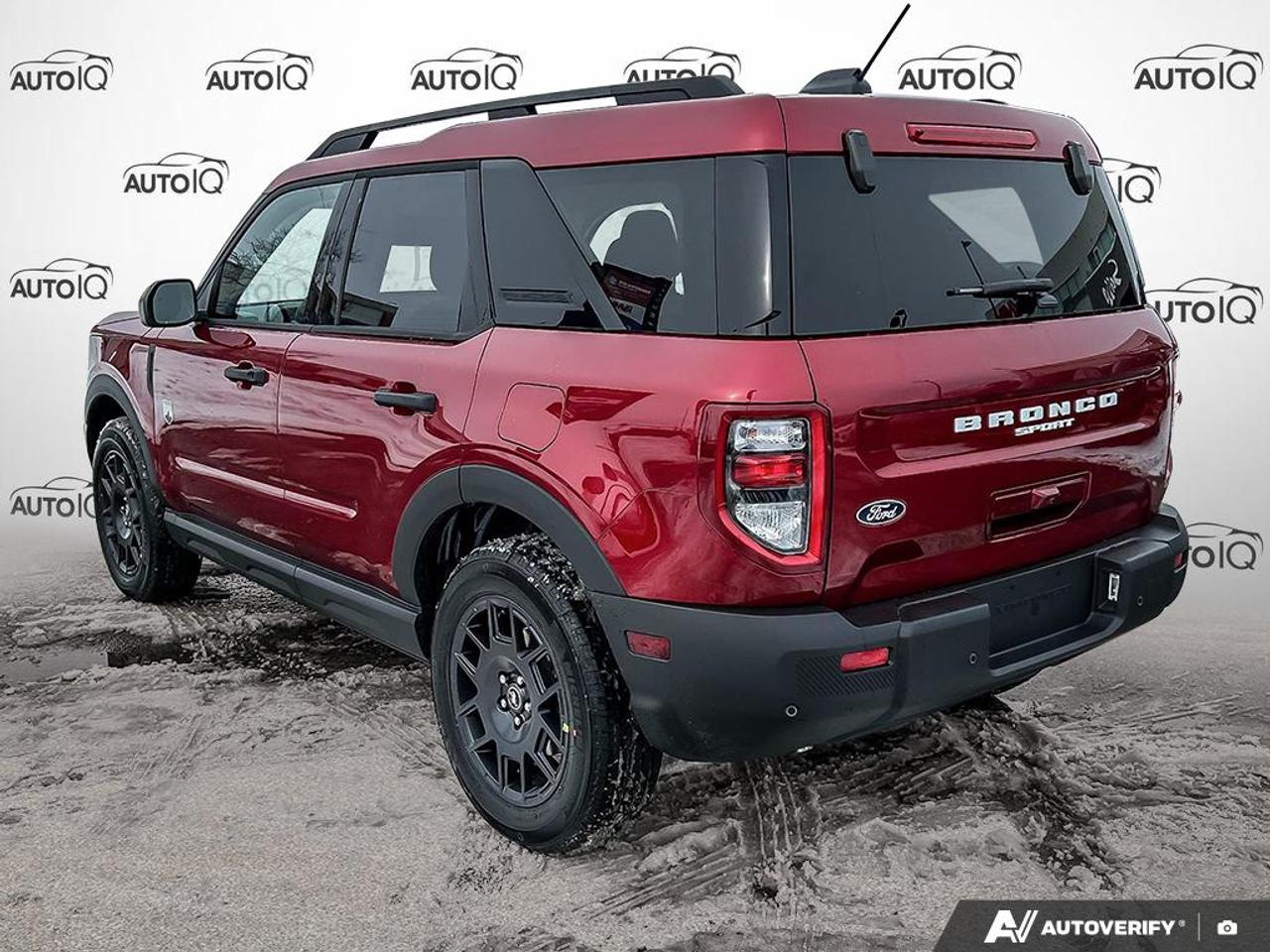 2026 Ford Bronco Sport Big Bend EQUIP GROUP 200A | RUBY RED METALLIC TC | SMOKED TRUFFLE EASY CLEAN CLOTH | 1.5L ECO ENG | 8-SPD A/T | 18 DARK GRAVITY GREY ALUM WHL | CONVENIENCE PKG | FLR LINERS FR-RR W/O CRPT MTS Photo3
