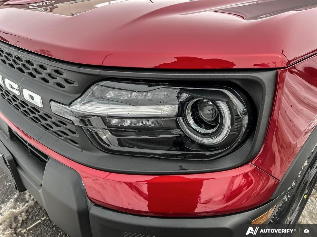 2026 Ford Bronco Sport Big Bend EQUIP GROUP 200A | RUBY RED METALLIC TC | SMOKED TRUFFLE EASY CLEAN CLOTH | 1.5L ECO ENG | 8-SPD A/T | 18 DARK GRAVITY GREY ALUM WHL | CONVENIENCE PKG | FLR LINERS FR-RR W/O CRPT MTS Photo