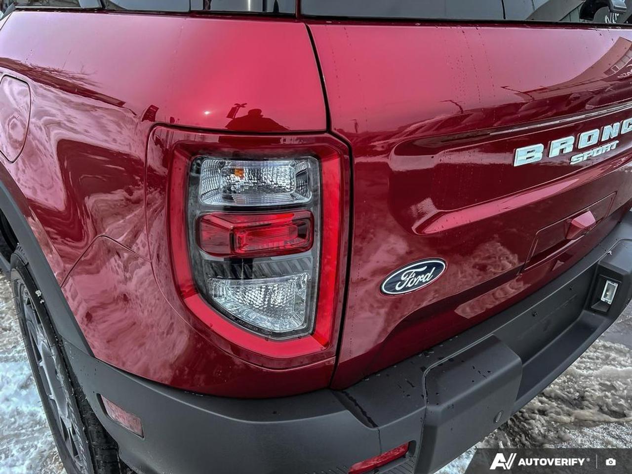 2026 Ford Bronco Sport Big Bend EQUIP GROUP 200A | RUBY RED METALLIC TC | SMOKED TRUFFLE EASY CLEAN CLOTH | 1.5L ECO ENG | 8-SPD A/T | 18 DARK GRAVITY GREY ALUM WHL | CONVENIENCE PKG | FLR LINERS FR-RR W/O CRPT MTS Photo