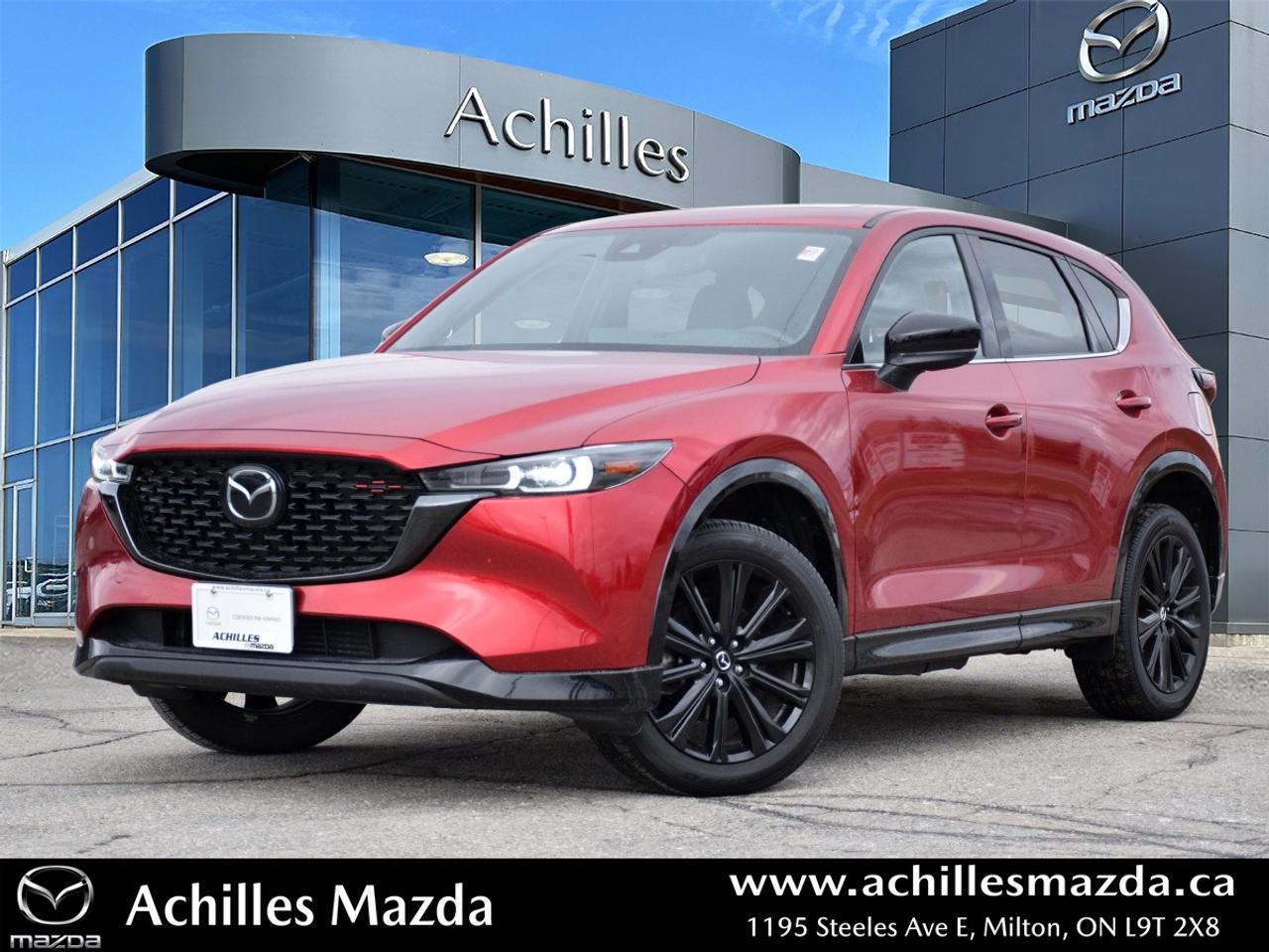Used 2022 Mazda CX-5 Sport Design w/Turbo SPORT DESIGN, TURBO, AWD, LEATHER, BOSE for sale in Milton, ON
