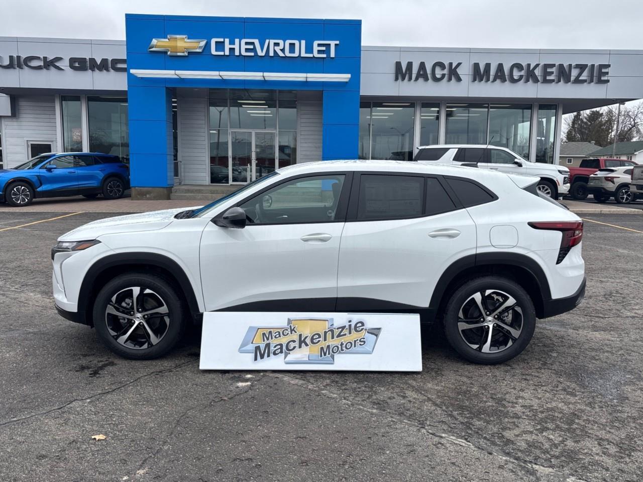 2026 Chevrolet Trax 1RS New 5 Passenger FWD SUV with 18 Black Aluminum Wheels, Heated Front Seats, Heated Steering Wheel, Remote Vehicle Start, Wireless Apple CarPlay/Android Auto and Chevy Safety Assist Photo