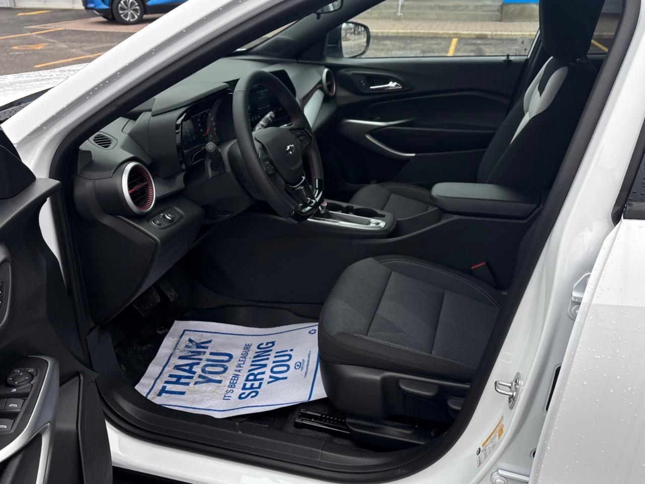 2026 Chevrolet Trax 1RS New 5 Passenger FWD SUV with 18 Black Aluminum Wheels, Heated Front Seats, Heated Steering Wheel, Remote Vehicle Start, Wireless Apple CarPlay/Android Auto and Chevy Safety Assist Photo