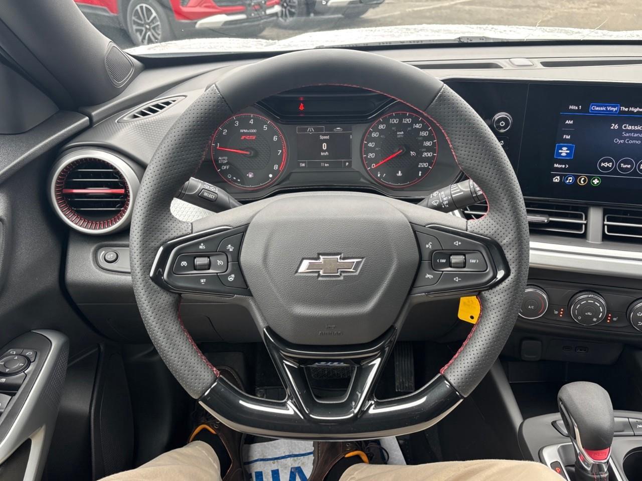 2026 Chevrolet Trax 1RS New 5 Passenger FWD SUV with 18 Black Aluminum Wheels, Heated Front Seats, Heated Steering Wheel, Remote Vehicle Start, Wireless Apple CarPlay/Android Auto and Chevy Safety Assist Photo