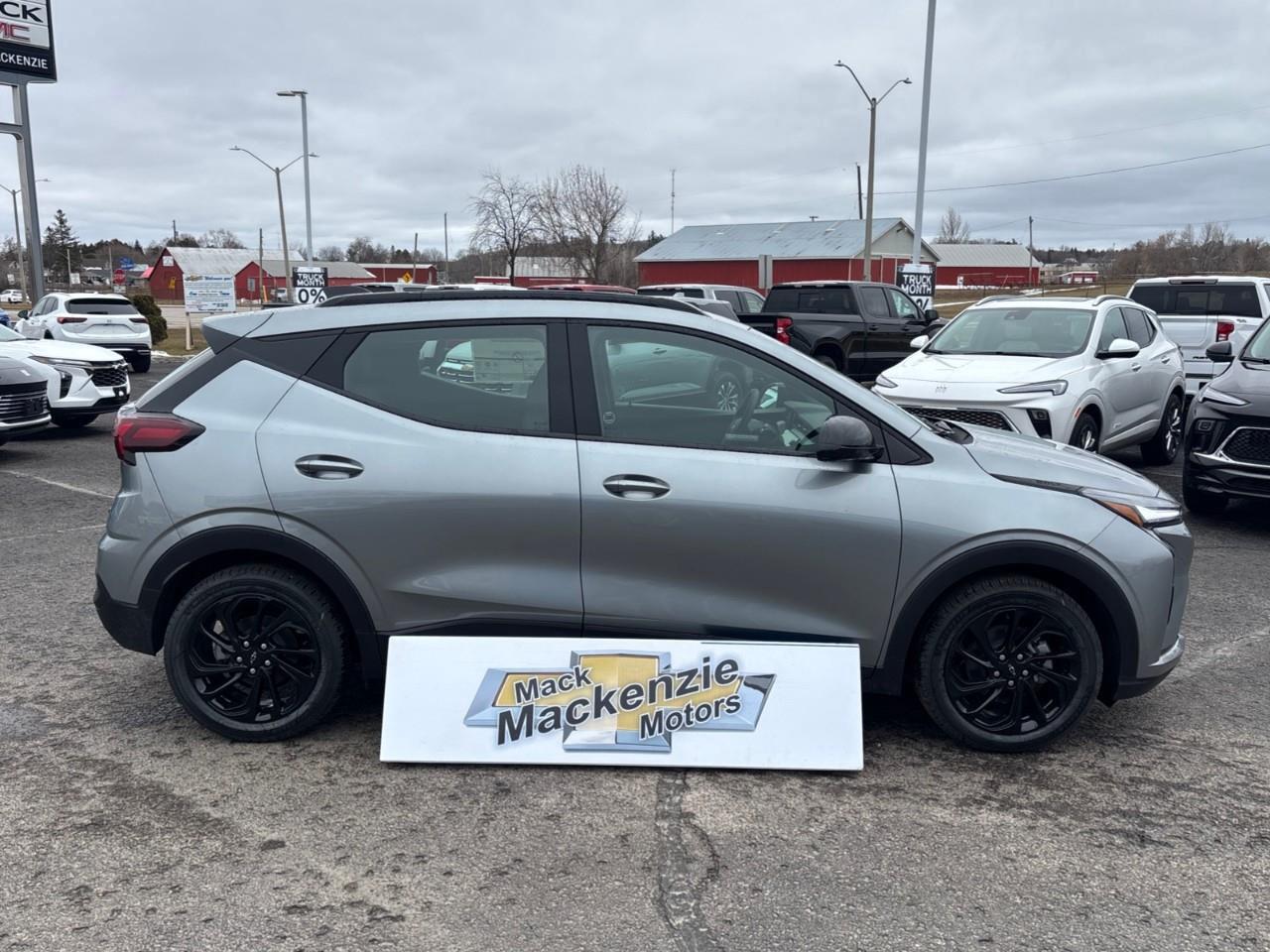 2027 Chevrolet Bolt RS New 2027 5 Passenger Electric FWD SUV with 422 KM's of GM Estimated Range, 17 Black Aluminum Wheels, Adaptive Cruiser Control, Heated and Cooled Front Seats, Heated Steering Wheel and Google Built-In Photo