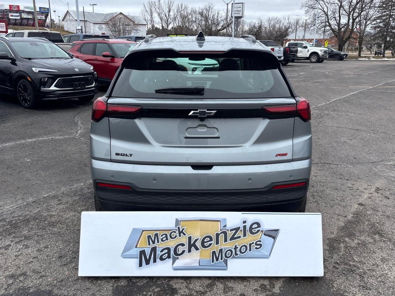 2027 Chevrolet Bolt RS New 2027 5 Passenger Electric FWD SUV with 422 KM's of GM Estimated Range, 17 Black Aluminum Wheels, Adaptive Cruiser Control, Heated and Cooled Front Seats, Heated Steering Wheel and Google Built-In Photo2