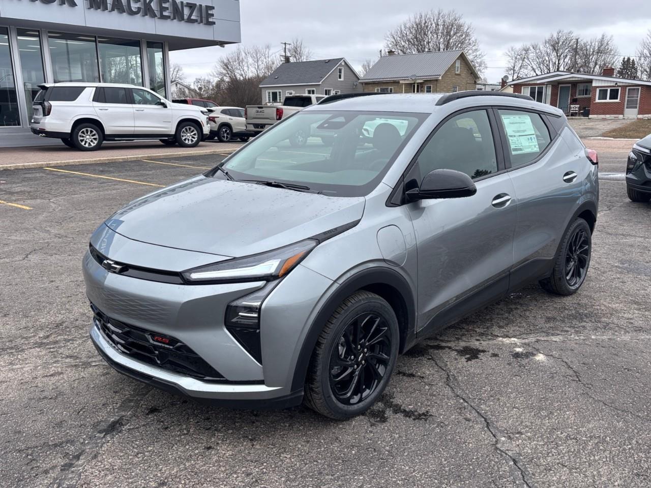 2027 Chevrolet Bolt RS New 2027 5 Passenger Electric FWD SUV with 422 KM's of GM Estimated Range, 17 Black Aluminum Wheels, Adaptive Cruiser Control, Heated and Cooled Front Seats, Heated Steering Wheel and Google Built-In Photo