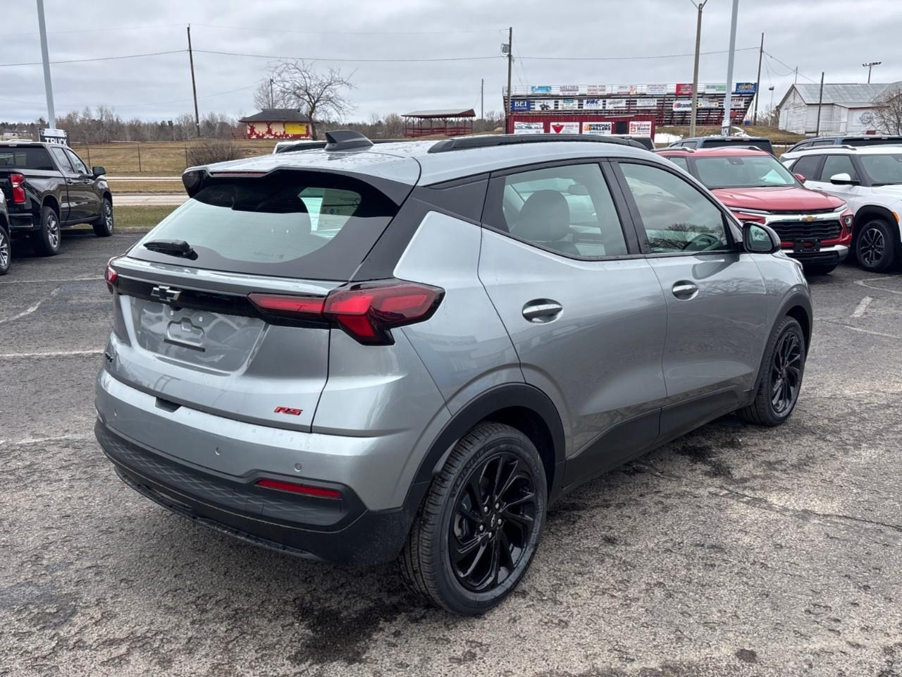 2027 Chevrolet Bolt RS New 2027 5 Passenger Electric FWD SUV with 422 KM's of GM Estimated Range, 17 Black Aluminum Wheels, Adaptive Cruiser Control, Heated and Cooled Front Seats, Heated Steering Wheel and Google Built-In Photo