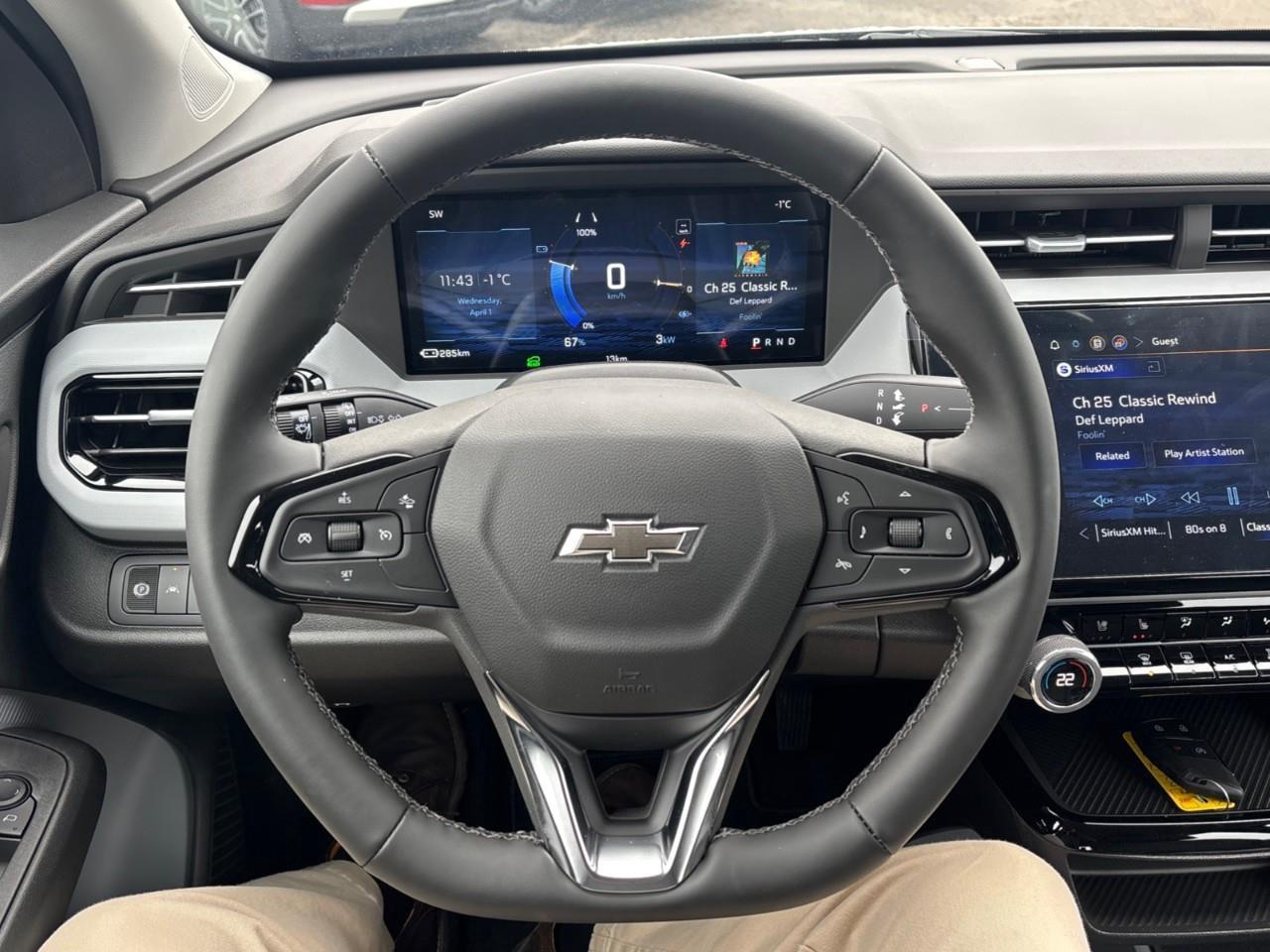 2027 Chevrolet Bolt RS New 2027 5 Passenger Electric FWD SUV with 422 KM's of GM Estimated Range, 17 Black Aluminum Wheels, Adaptive Cruiser Control, Heated and Cooled Front Seats, Heated Steering Wheel and Google Built-In Photo