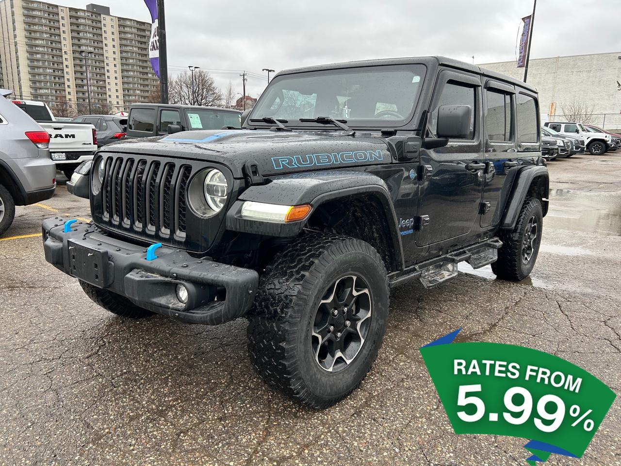 Used 2021 Jeep Wrangler Unlimited 4xe Rubicon for sale in Kitchener, ON
