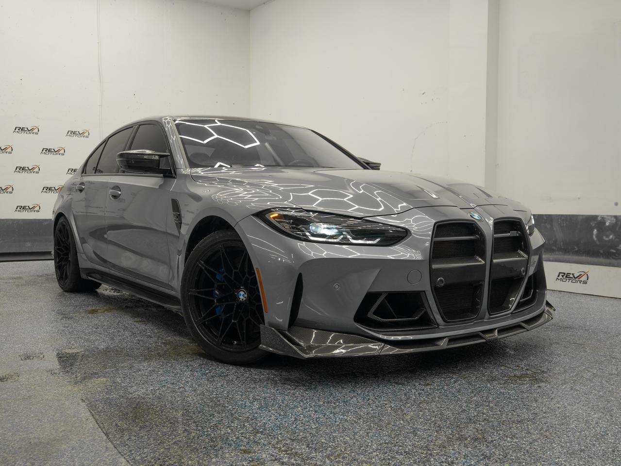 2024 BMW M3 Competition | Red Int | Carbon Roof Photo0