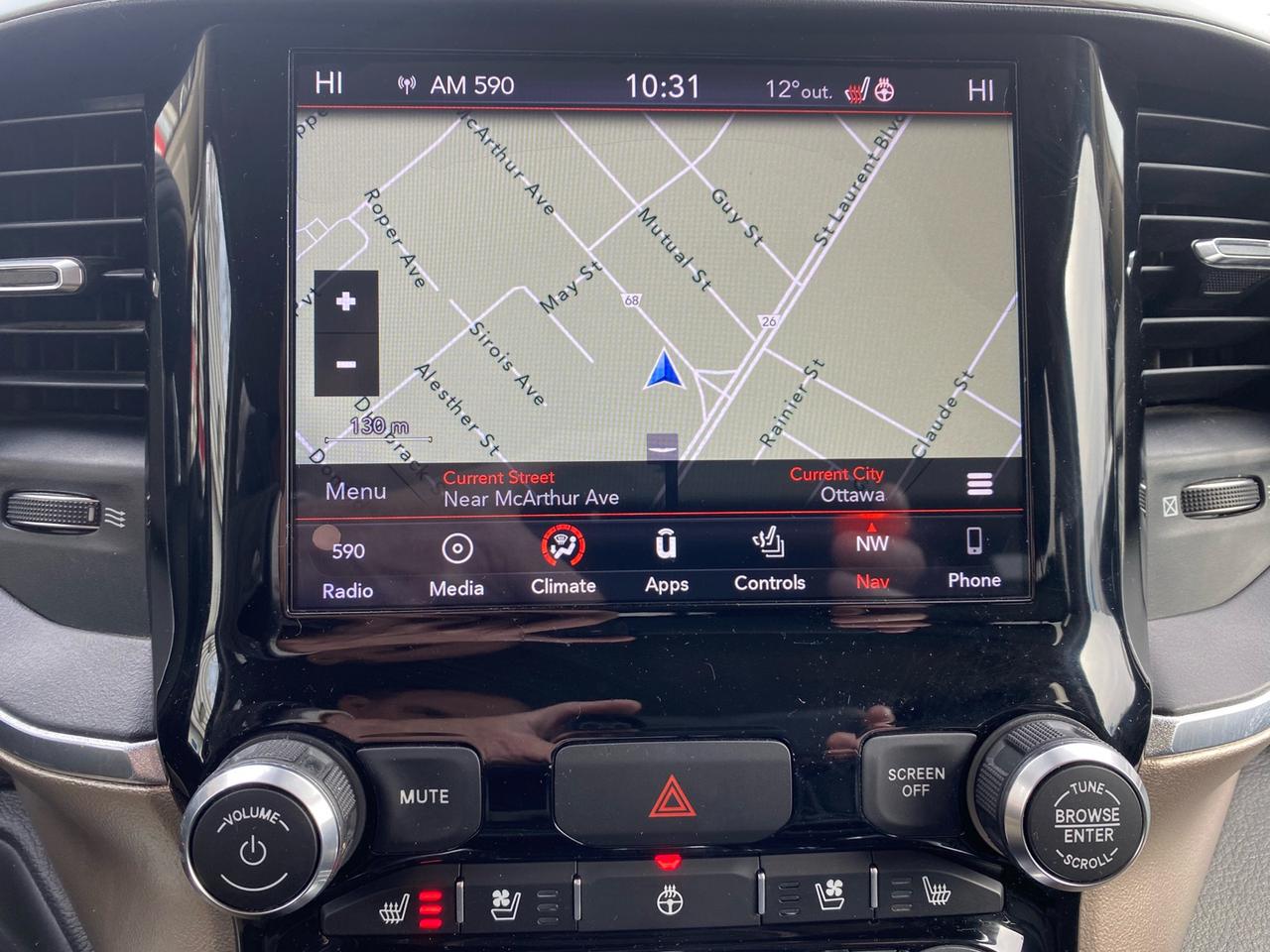 2019 RAM 1500 Laramie | Crew Cab | NAV | Heated/Vented Leather Seats Photo