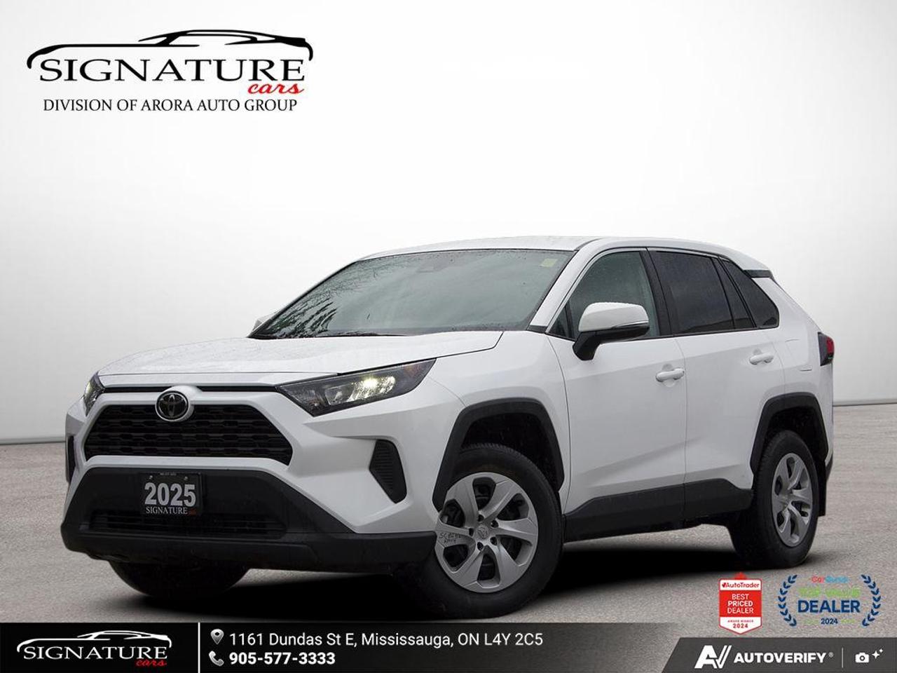 2025 Toyota RAV4 LE AWD  No Accident Carplay BSM Htd Seats Photo0