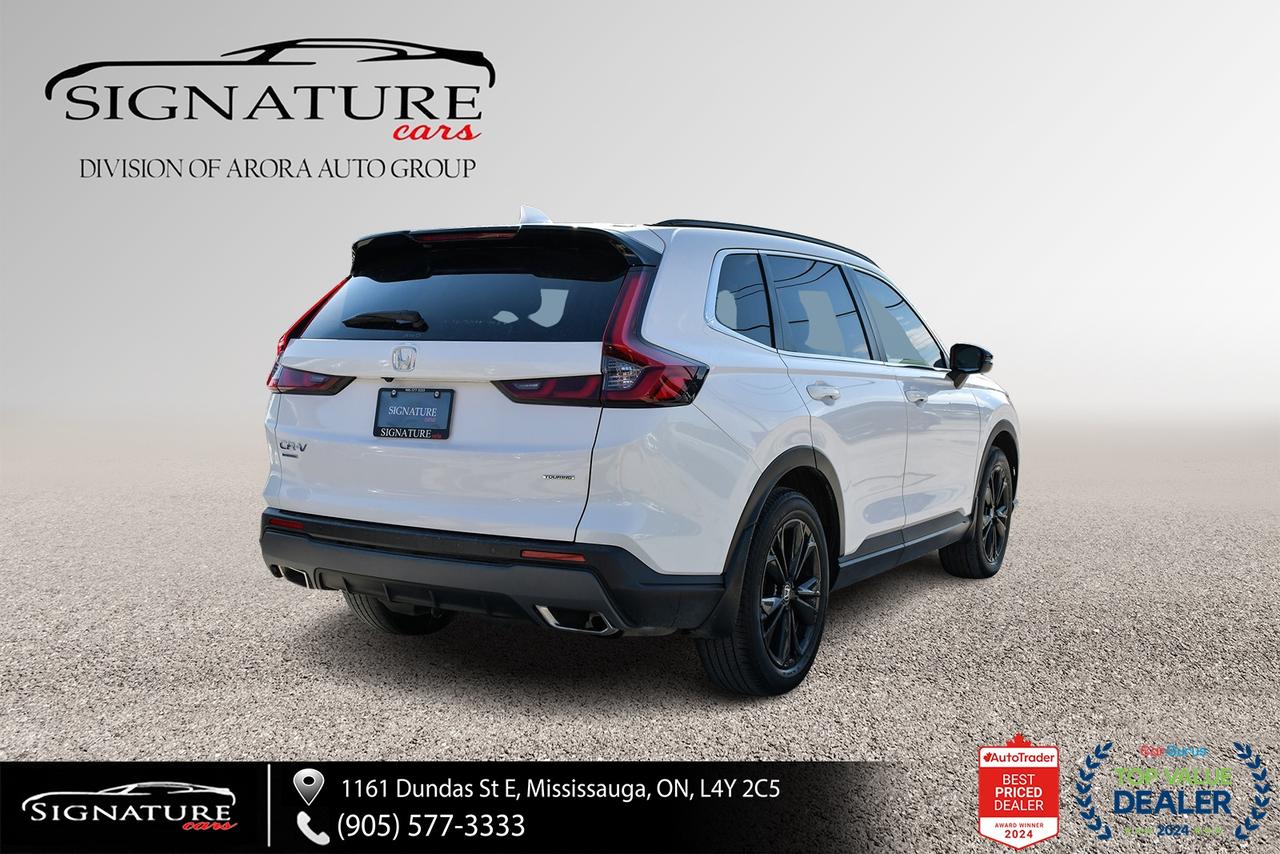 2024 Honda CR-V Hybrid Touring AWD No Accident Navigation Sunroof Leather Photo3