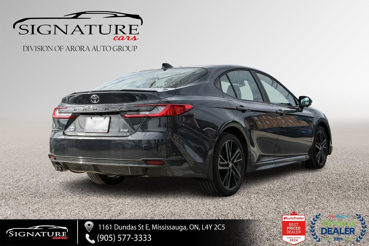 2025 Toyota Camry HYBRID XSE No Accident 360Cam Panoroof Leather ACC Photo3