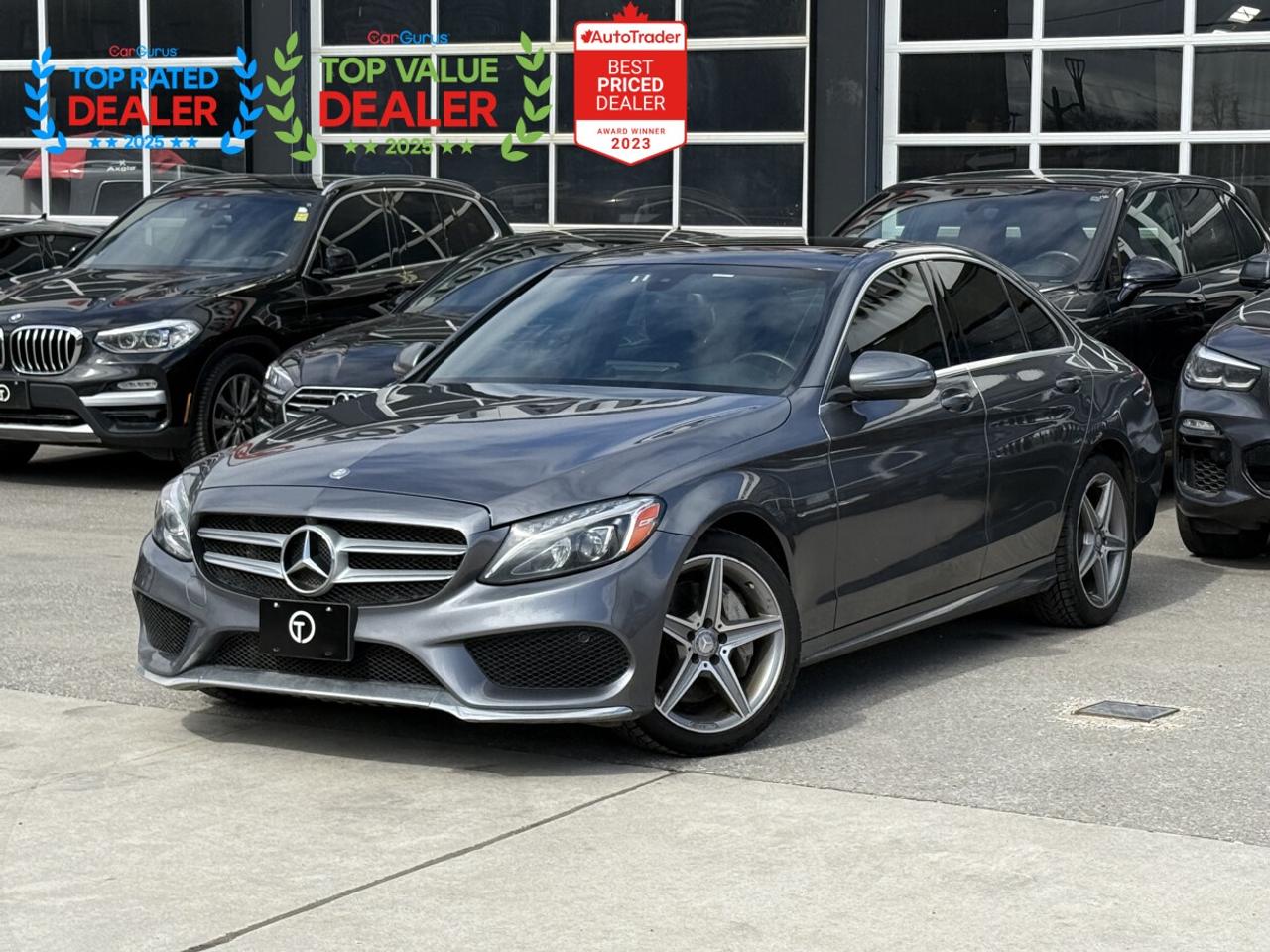 2017 Mercedes-Benz C-Class 300 //AMG PKG | BURMESTER | PANO | LOADED Photo3