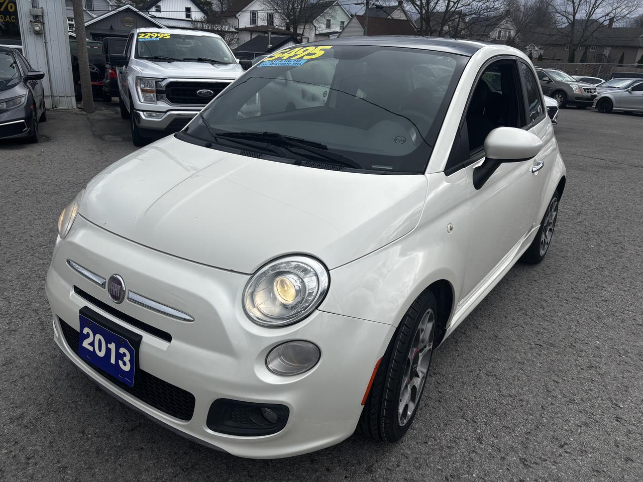 2013 Fiat 500 Sport, Sunroof, Alloys, Manual Transmission Photo