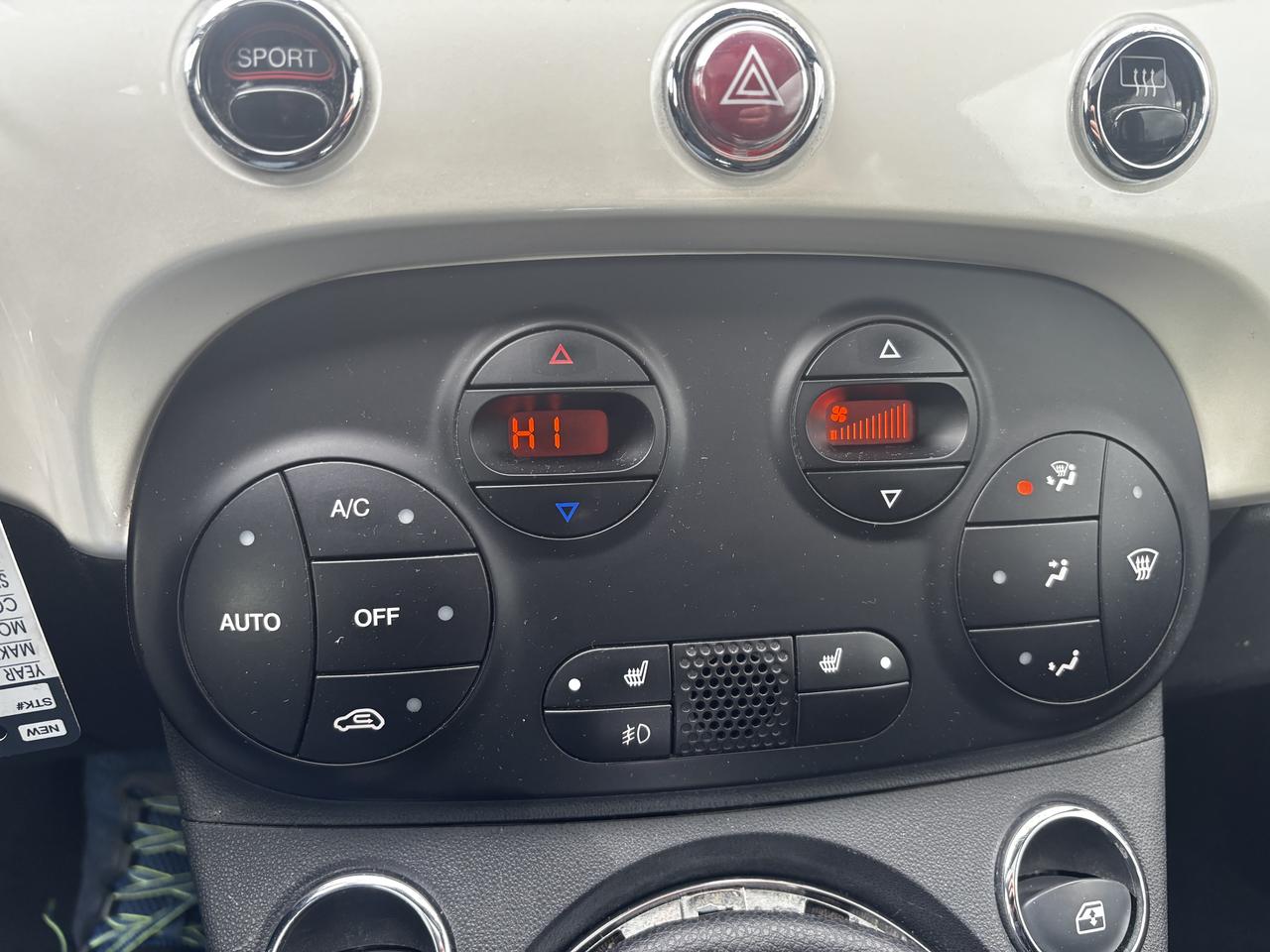 2013 Fiat 500 Sport, Sunroof, Alloys, Manual Transmission Photo