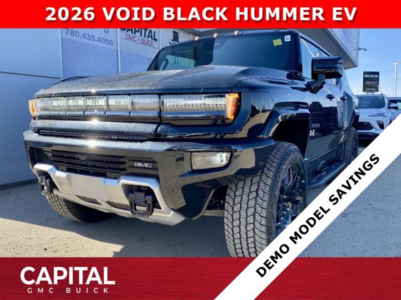 Dont miss out on this 2026 Hummer EV! Fully equipped with cool features like CrabWalk mode, 4-wheel steering, Air Ride Suspension, Heated and Cooled Seats, Heated Steering, Rear Streaming Camera Mirror, 360 CAM, Heated Rear Seats and so much more! Ask about our incredible 2-year lease rates....Ask for the Internet Department for more information or book your test drive today! Text 507-585-4395 for fast answers at your fingertips!AMVIC Licensed Dealer - Licence Number B1044900