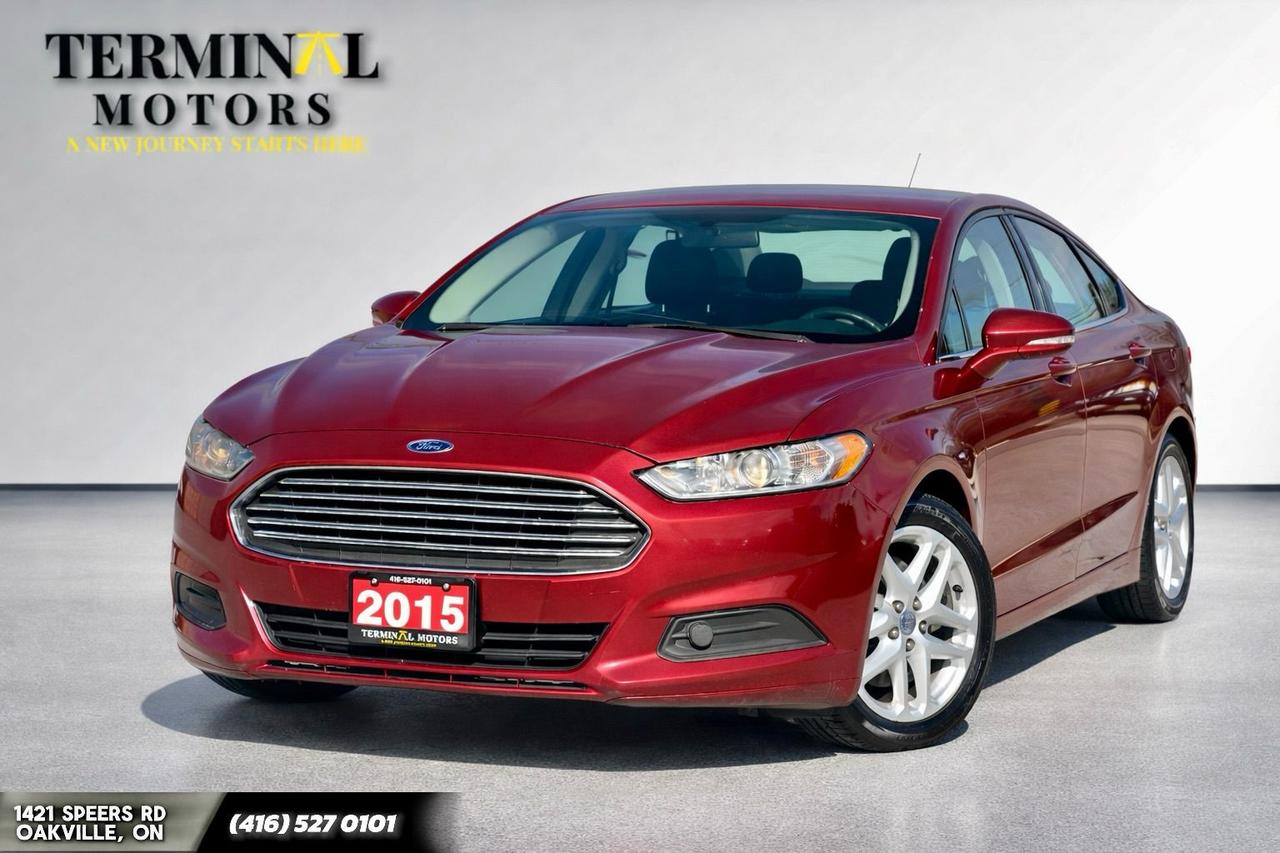 <div><span style=font-size: 1em;>#LOW KMS</span><br></div><div>#CERTIFIED&nbsp;</div><div>#NO ACCIDENTS&nbsp;</div><div>#GAS SAVER&nbsp;</div><div><br></div><div>&nbsp;2015 FORD FUSION ECO BOOST

DEALER MAINTAINED, CLEAN VEHICLE!&nbsp;</div><div><br></div><div>&nbsp;COMES WITH EXTRA SET OF WINTER TIRES &nbsp;
</div><div><br></div><div>156,000KMS&nbsp;</div><div><br></div><div>&nbsp;EQUIPPED WITH:</div><div>&nbsp;-BLUETOOTH</div><div>&nbsp;-HEATED SEATS</div><div>&nbsp;-REAR PARK AID</div><div>&nbsp;-BACK UP CAMERA</div><div>&nbsp;-CRUISE CONTROL&nbsp;</div><div><br></div><div>#BEING SOLD CERTIFIED WITH SAFETY INCLUDED IN THE PRICE!&nbsp;</div><div><br></div><div>#PRICE + HST – NO EXTRA OR HIDDEN FEES
&nbsp;</div><div><br></div><div>#PLEASE CONTACT US TO BOOK YOUR APPOINTMENT FOR VIEWING AND TEST DRIVE.

TERMINAL MOTORS
(416) 527-0101
1421 SPEERS RD, OAKVILLE, ON L6L2X5<br></div>