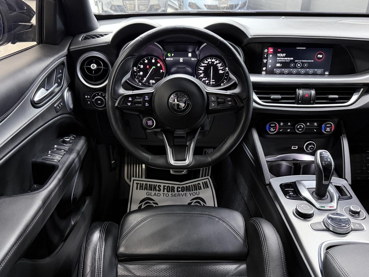 2021 Alfa Romeo Stelvio TI SPORT|NAV|BACKUP|ACC|BSM|LKA|HKSOUND| Photo