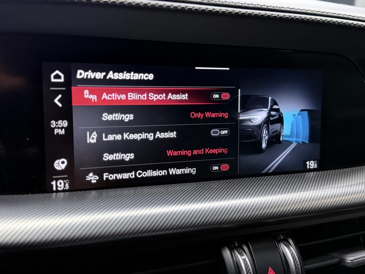 2021 Alfa Romeo Stelvio TI SPORT|NAV|BACKUP|ACC|BSM|LKA|HKSOUND| Photo