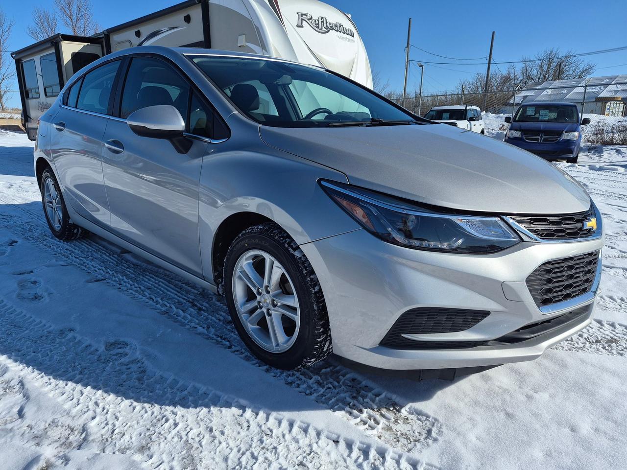 Used 2018 Chevrolet Cruze Hatchback, Bu Cam, Htd Seats, Wifi for sale in Edmonton, AB