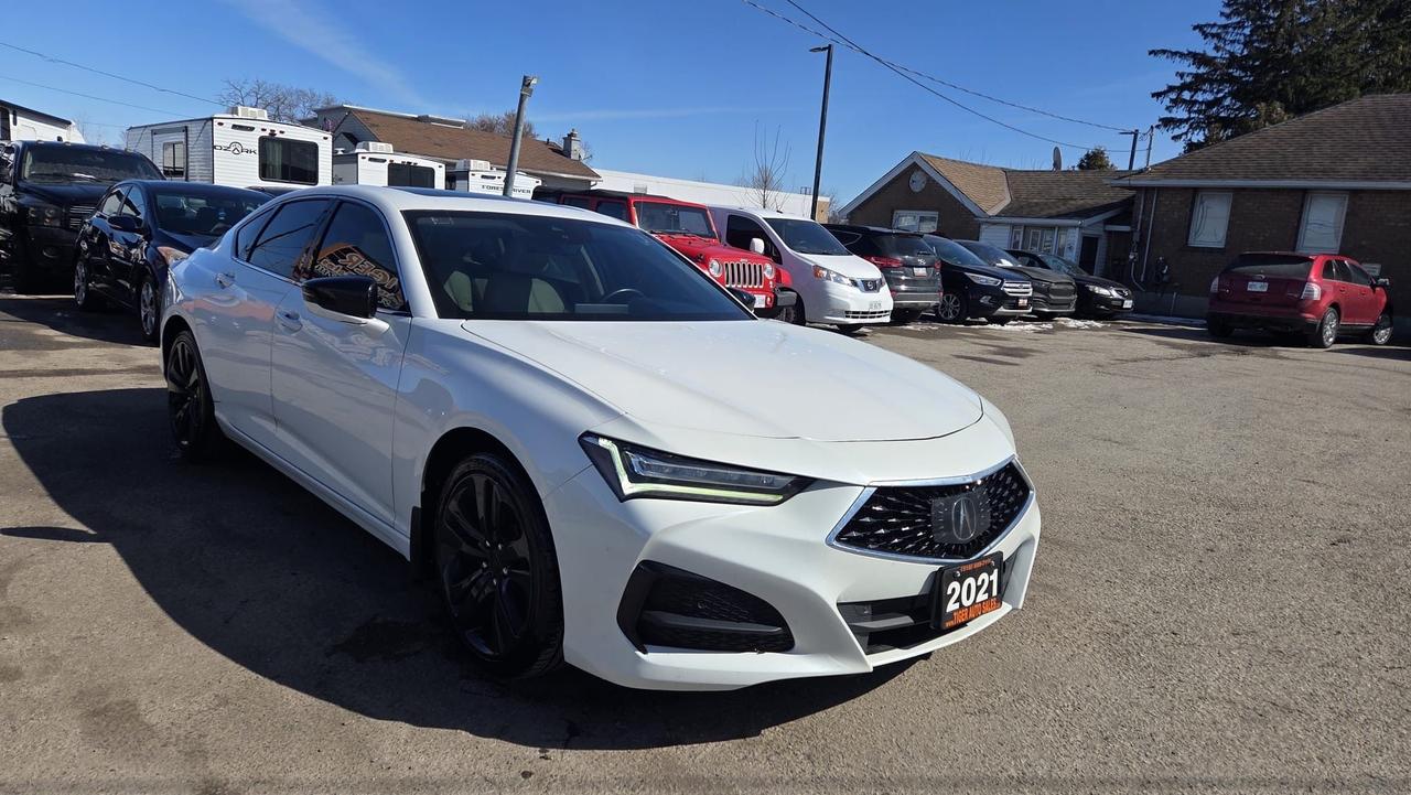 2021 Acura TLX TECH, LEATHER, SUNROOF, 130KMS, CERTIFIED Photo
