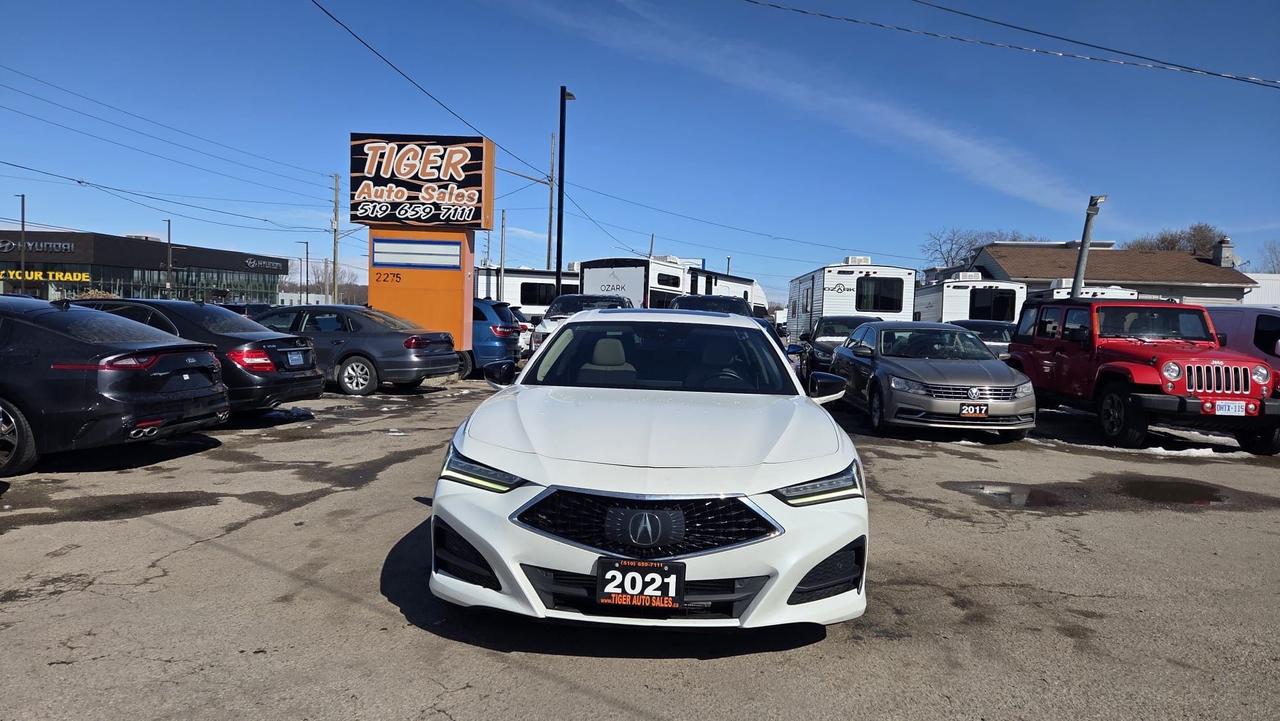 2021 Acura TLX TECH, LEATHER, SUNROOF, 130KMS, CERTIFIED Photo