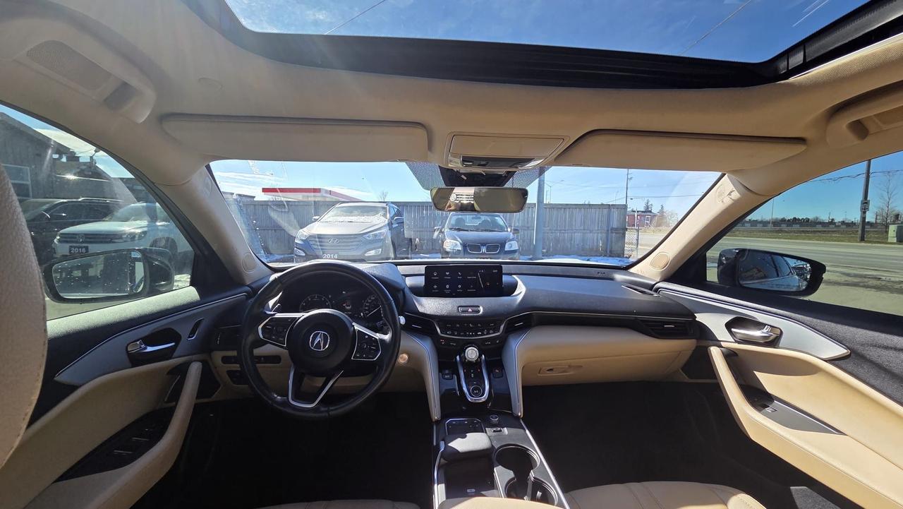 2021 Acura TLX TECH, LEATHER, SUNROOF, 130KMS, CERTIFIED Photo