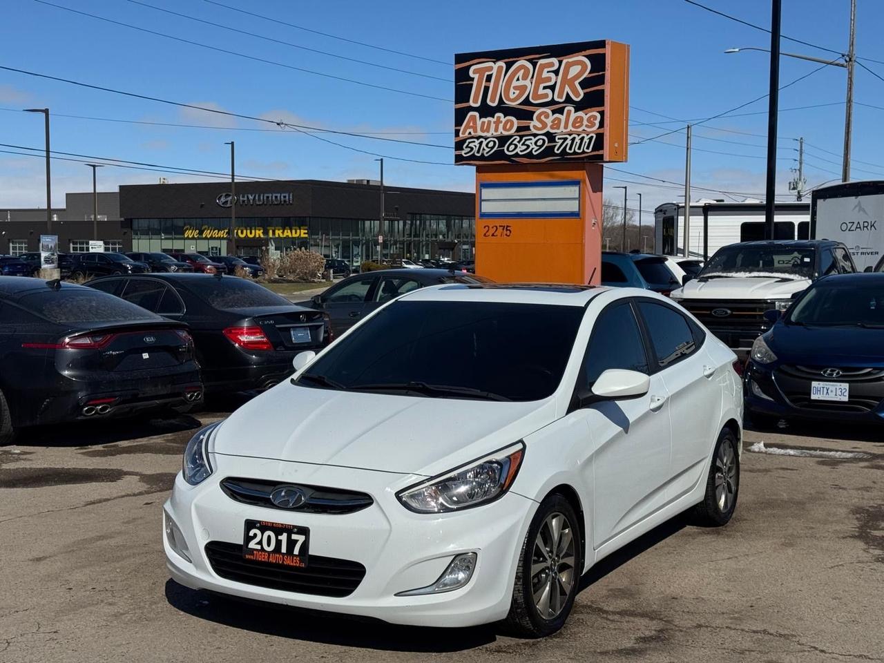 Used 2017 Hyundai Accent SE, SEDAN, AUTO, ONLY 137KMS, ALLOYS, CERTIFIED for sale in London, ON