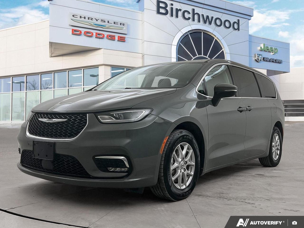 Experience luxury and convenience with this 2023 Chrysler Pacifica Touring L. Despite being a used vehicle, it offers modern features that make family travel a breeze.

Key Highlights:
- Adaptive cruise control for stress-free highway driving
- Heated front seats and steering wheel for comfort in all seasons
- Power sliding rear doors for easy access
- Advanced safety features including Blind Spot Detection and Collision Mitigation
- ParkView Back-Up Camera and Rear Cross Path Detection for safer maneuvering
- Front-Wheel Drive and Electric Power-Assist Steering for improved handling
- Deep tinted glass for privacy and sun protection

At Birchwood Chrysler Dodge Jeep Ram, were committed to helping you find the perfect family vehicle. Whether youre ready to start your purchase journey or have questions, our team is here to assist. Book a test drive today and experience the Pacificas comfort and convenience firsthand. Visit our website at www.birchwoodchrysler.ca to explore financing options or to schedule your appointment.
With us, Experience is Everything. Complete as much or as little of your purchase online as you like. All pricing is what you see is what you pay. No hidden fees. On our website you can choose payment options and terms knowing these are transparent and accurate.

Start your purchase online to build your exact pricing to your specifics like how much money down, vehicle trade and any accessories or added optional protection that suits your needs.

Any questions let us know by calling (204) 774-4444, wed love to send you a video to clarify any questions about a vehicle!

Visit us in store at 90-3965 Portage Ave in the Birchwood Autopark.

Dealer permit #5686
Dealer permit #5686
