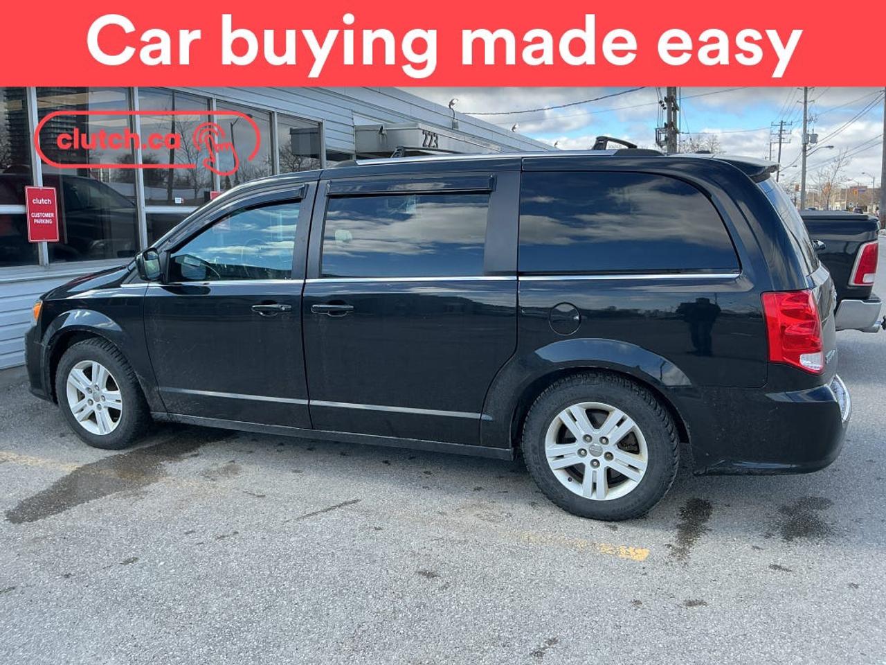 NO ACCIDENTS / CLEAN CARFAX / 1 OWNER / Power Tailgate/Hatch, Power Sliding Doors, Auto Dimming Rearview Mirror and more!<br> <br>Clutch is the largest online used car retailer in Canada, delivering a seamless, hassle-free car-buying experience to drivers everywhere. Shop thousands of used cars online, get the right one delivered to your door, and enjoy peace of mind with our 10-Day Money-Back Guarantee. How sweet is that? To learn more, visit clutch.ca.<br> <br>The top features for this car include:<br> <br>Brake Assist<br>Power Tailgate/Hatch<br>Power Sliding Doors<br>Auto Dimming Rearview Mirror<br>Front Heated Seats<br>Climate Control<br>Dual Zone Front Climate Control<br>Rear Climate Control<br>Bluetooth Music<br>Touchscreen Display<br>Rear Entertainment System<br>GPS Navigation<br>Cruise Control<br>Integrated Garage Door Opener<br>12V Outlet<br>Hands Free Device Connectivity<br>USB Input<br>Keyless Entry<br>Keyfob Remote Start<br>Heated Steering Wheel<br>Hill Assistance<br>Rear View Camera<br>Rear Parking Sensors<br>Power Driver Seat<br>Ambient Lighting<br> <br>Seamless home delivery - Delivery to your door in a matter of days. Available on select packages.<br> <br>Try it out for 10 days - If you do not like it, we will take it back. <br> <br>Quality assured - All cars go through our rigorous 210-point inspection and reconditioning process.<br> <br>Peace of mind - Warranty and protection plans available.<br> <br>Haggle-free - No haggling or hard sells.<br> <br>100% Transparency - Full inspection reports on every car, including high-res photography and a free Carfax report.<br> <br>Listed price is for cash purchase only and does not include taxes, Shipping Fees (if applicable), Delivery Fees (if applicable), government licensing fees.<br> <br>Previous Provincial Registrations:<br>Ontario<br> <br>Stock # 92743