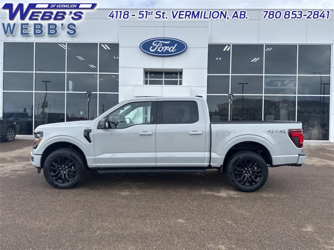 <p>Get ready to conquer any task and own the road with the all-new 2026 Ford F-150 XLT, now available at Webbs Ford. This isnt just a truck; its a statement of capability and rugged sophistication, painted in a stunning Avalanche exterior that commands attention. Step inside the sleek Black interior, and youll find a command center designed for both comfort and productivity, ensuring every drive is an experience.</p><p>Whether youre heading to the worksite, embarking on a weekend adventure, or simply navigating your daily commute, this new 2026 F-150 XLT is engineered to perform. Its robust gasoline engine and smooth automatic transmission, paired with the confidence of All-Wheel Drive, provide exceptional power and control in any condition. With four doors and ample space, its as practical as it is powerful, ready to adapt to your lifestyle.</p><p>Experience the pinnacle of truck innovation at Webbs Ford. This 2026 Ford F-150 XLT is built to impress, offering a blend of cutting-edge technology and legendary F-150 toughness thats synonymous with reliability and capability. Discover what makes this new F-150 the ultimate choice for those who demand more from their vehicle.</p><p>Here are five sizzling features of the new 2026 Ford F-150 XLT:</p><ul><li><strong>All-Wheel Drive:</strong> Conquer any terrain and weather condition with unwavering confidence, giving you superior traction and control when you need it most.</li><li><strong>Avalanche Exterior Colour:</strong> Turn heads with a striking and sophisticated paint finish that embodies strength and modern style.</li><li><strong>Spacious Four-Door Cab:</strong> Enjoy easy access and ample room for passengers and gear, making every journey comfortable and convenient.</li><li><strong>Powerful Gasoline Engine:</strong> Experience exhilarating performance and dependable power, ready to tackle any job or adventure you throw its way.</li><li><strong>Modern Automatic Transmission:</strong> Effortlessly transition through gears for a smooth, responsive, and highly efficient driving experience.</li></ul><p><strong><em>Powered by AutoIntelligence&trade;</em></strong></p><p>Vehicle information has been generated using artificial intelligence and is provided for informational purposes only. While efforts are made to ensure accuracy, please confirm all details directly with the dealer.</p>