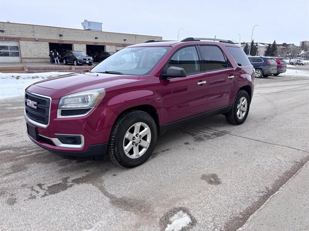 2014 GMC ACADIA SLE-2 AWD - 7 Pass



Fully loaded 



Brand new safety



Automatic 

Power everything

Power seats 

Heated seats 

Rear Heat and AC

Captain chairs

Intelalink gm entertainment 

Bluetooth w steering control

Backup Camera

Tow package

Satellite Radio



Very well equipped SUV 



Only 176,000 km



Priced to sell for only $13,988 final price
