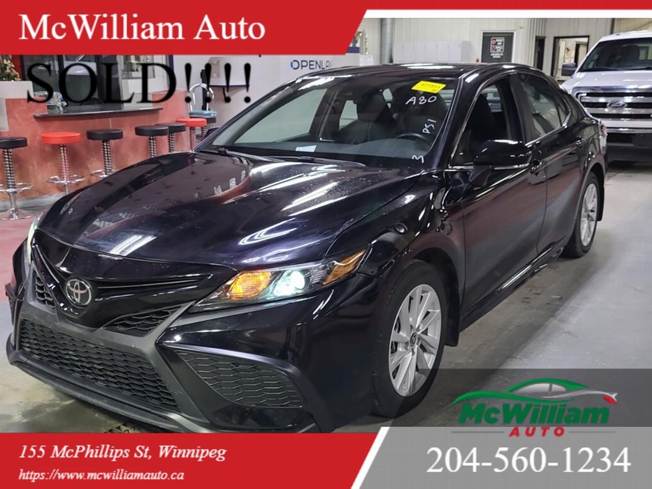 Used 2024 Toyota Camry !!! SOLD !!! SE 4dr Front Wheel Drive Sedan Automatic for sale in Winnipeg, MB