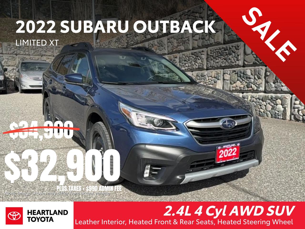 Used 2022 Subaru Outback Limited XT for sale in Williams Lake, BC