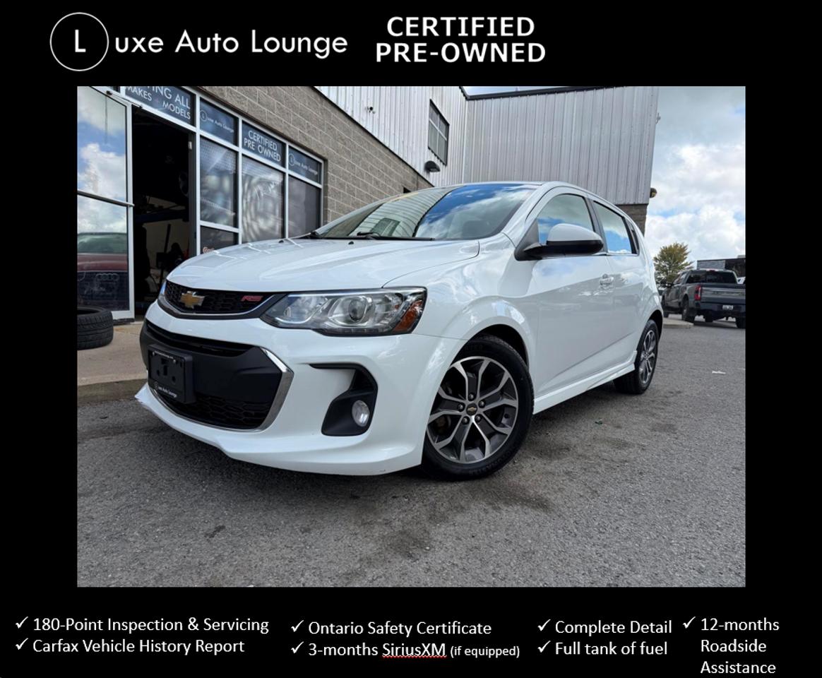 2017 Chevrolet Sonic LT AUTO, SUNROOF, HEATED SEATS, REMOTE START!!