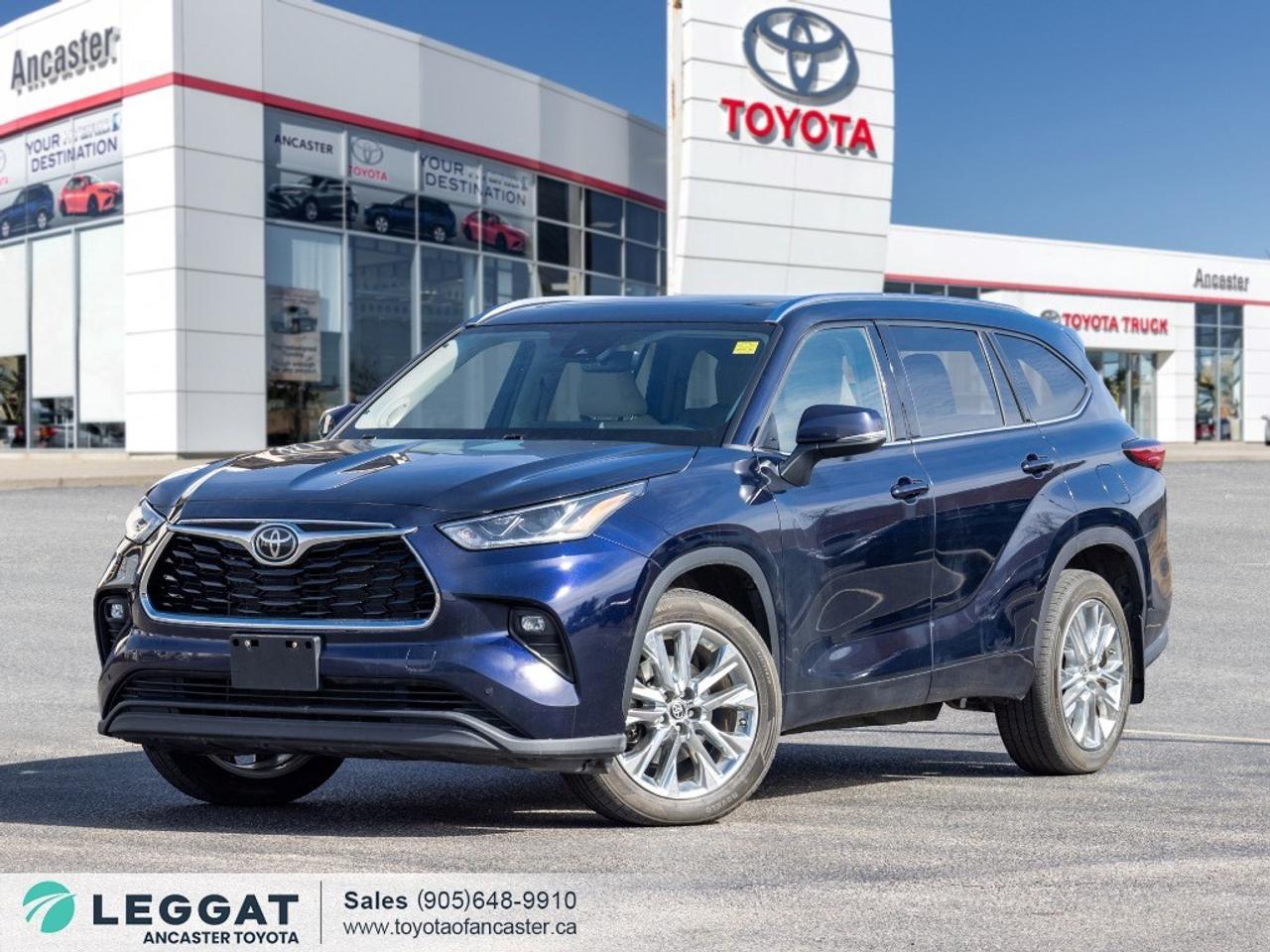 Used 2021 Toyota Highlander LIMITED AWD for sale in Ancaster, ON