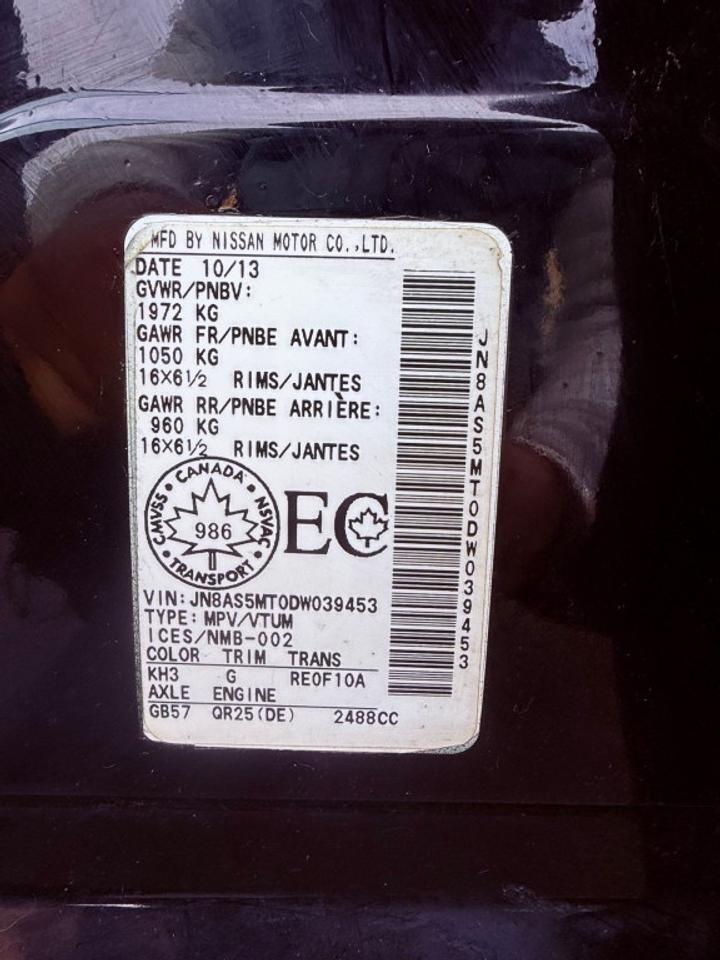 2013 Nissan Rogue S 4dr Front-wheel Drive CVT Photo